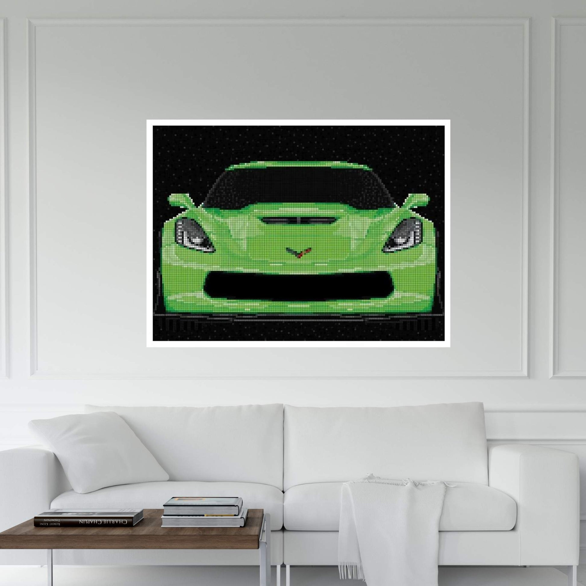 Corvette Canvas Wall Art - Y Canvas