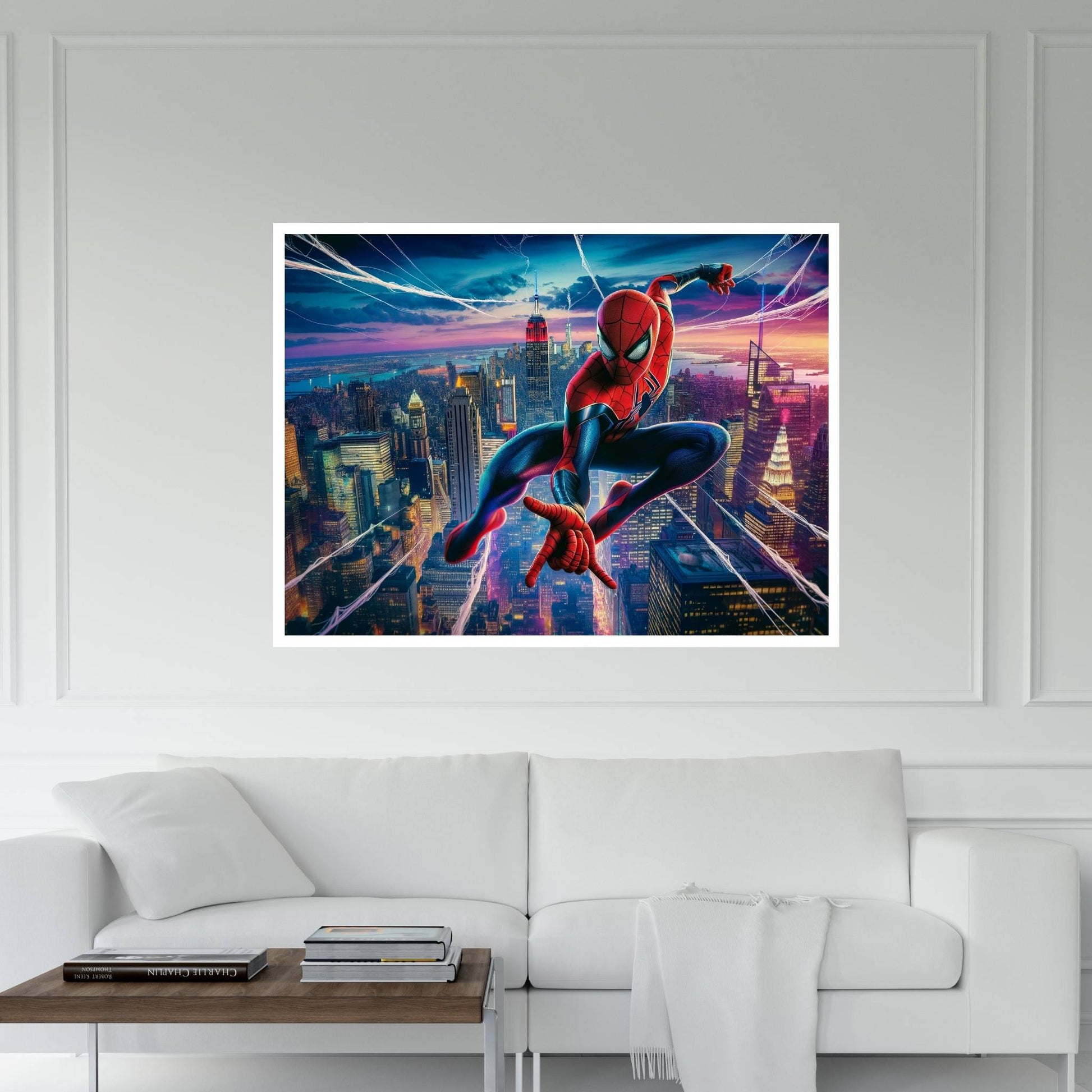 Spiderman Canvas Wall Art - Y Canvas