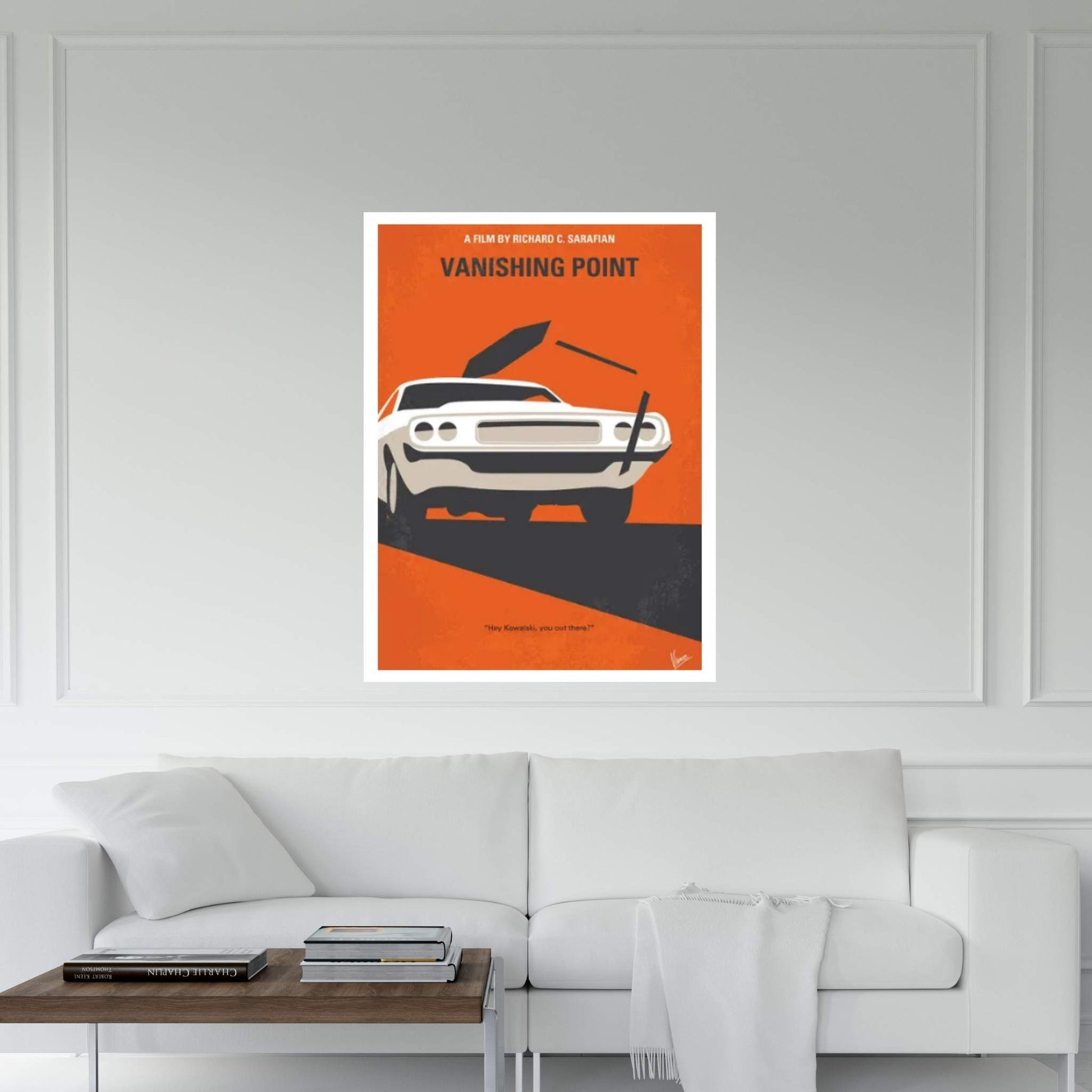 Vanishing Point Poster Canvas Wall Art - Y Canvas