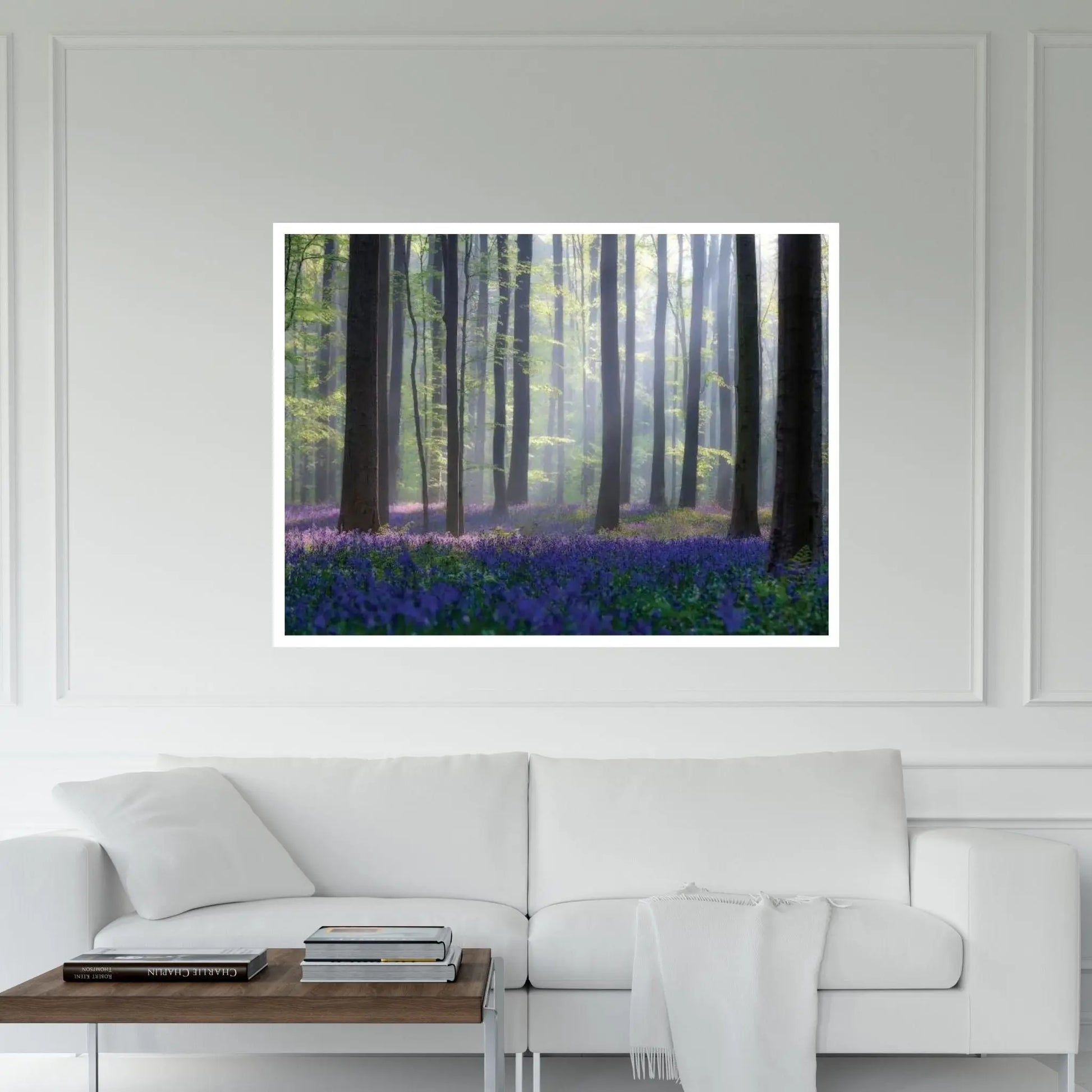 Bluebells Canvas Wall Art - Y Canvas