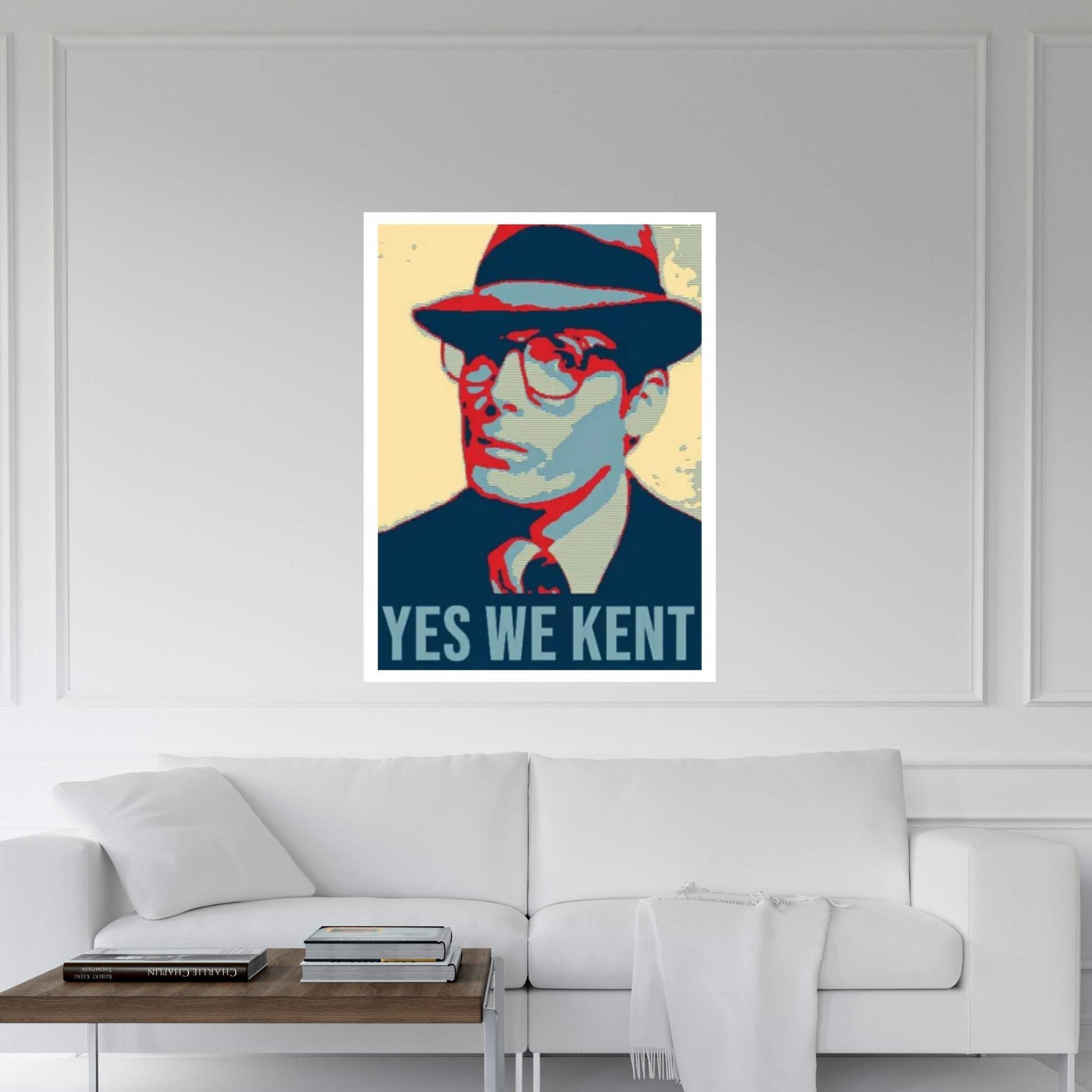 Yes We Kent Canvas Wall Art - Y Canvas