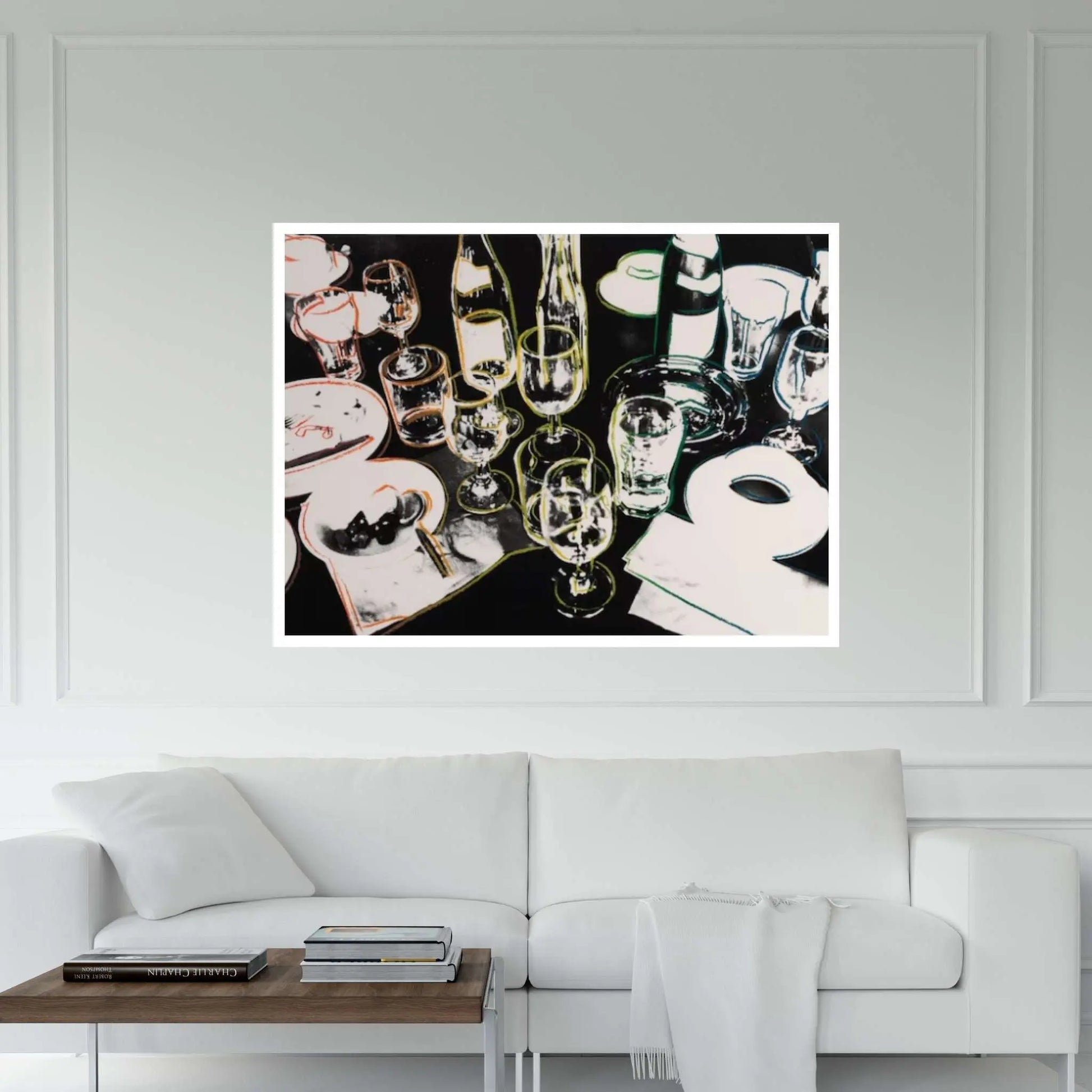 Andy Warhol After the Party poster, Andy Warhol After the Party Print, Andy Warhol Astronaut Wall Art - Y Canvas