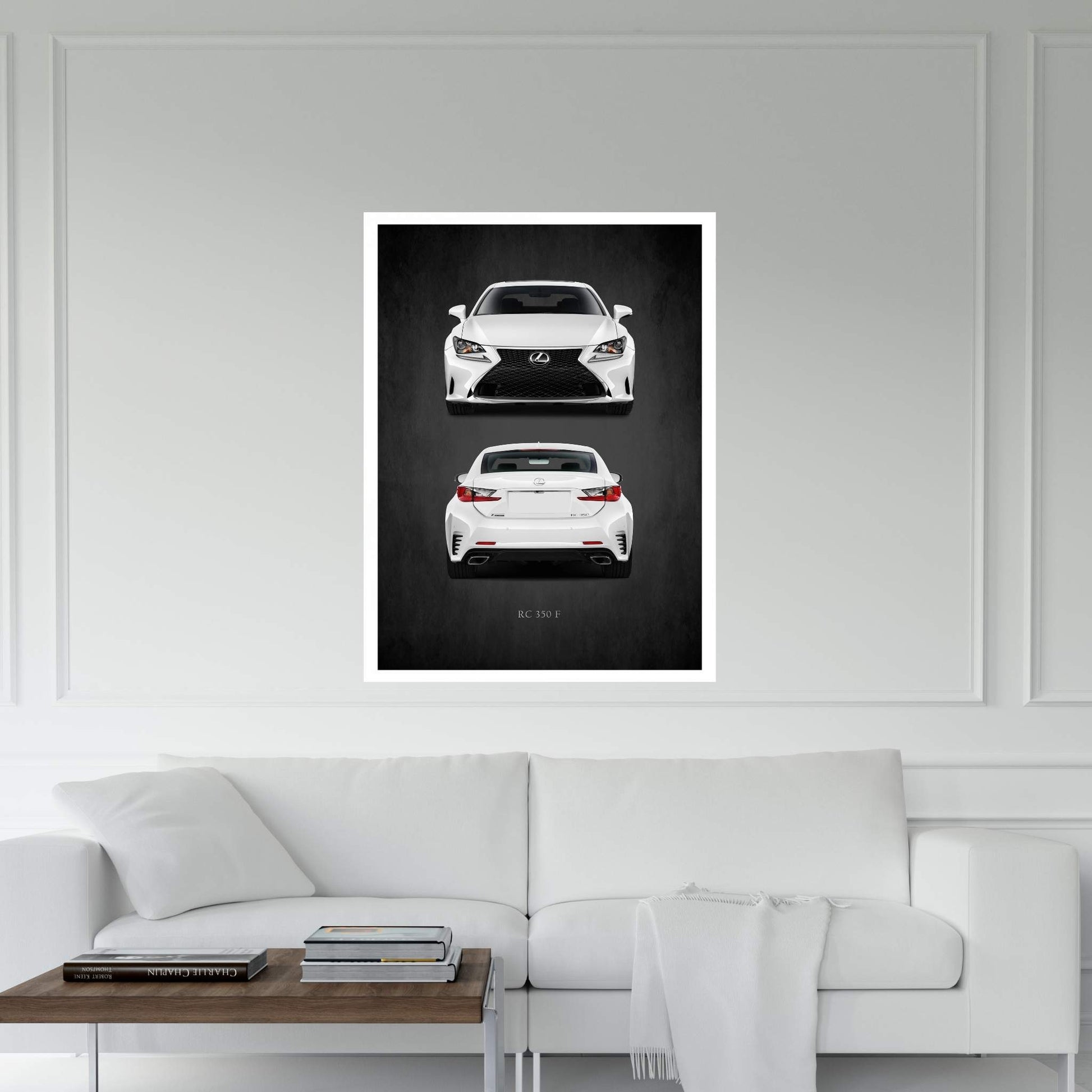 Lexus RC 350 F Canvas Wall Art - Y Canvas