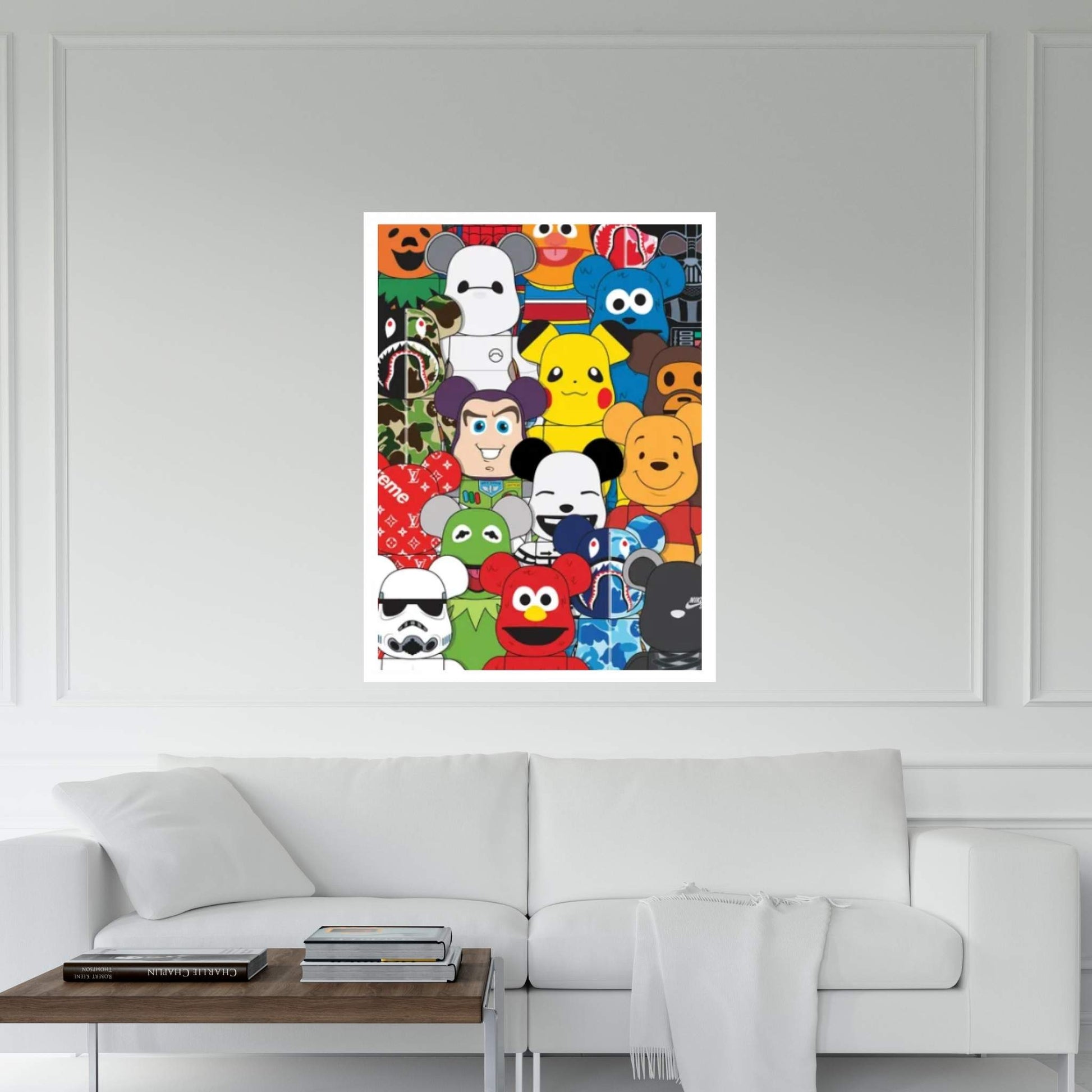 Pikachu Canvas Wall Art - Y Canvas