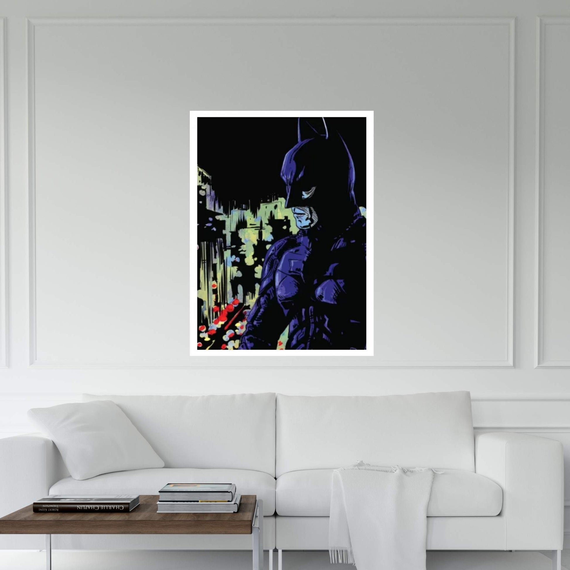 Dark Knight Canvas Wall Art - Y Canvas