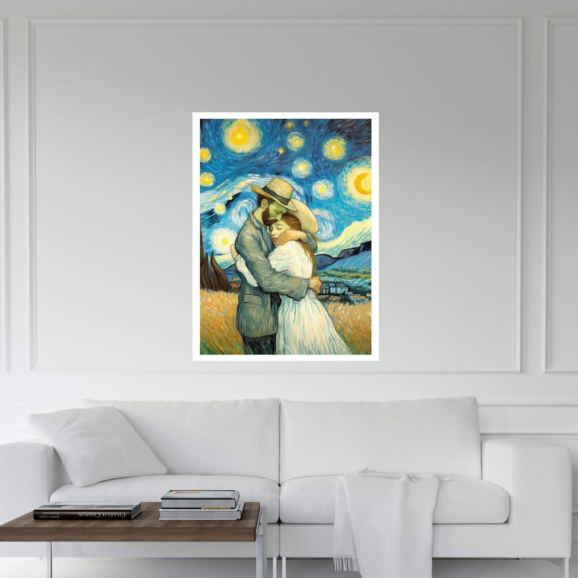 Van Gogh Love Reproduction Canvas Wall Art - Y Canvas