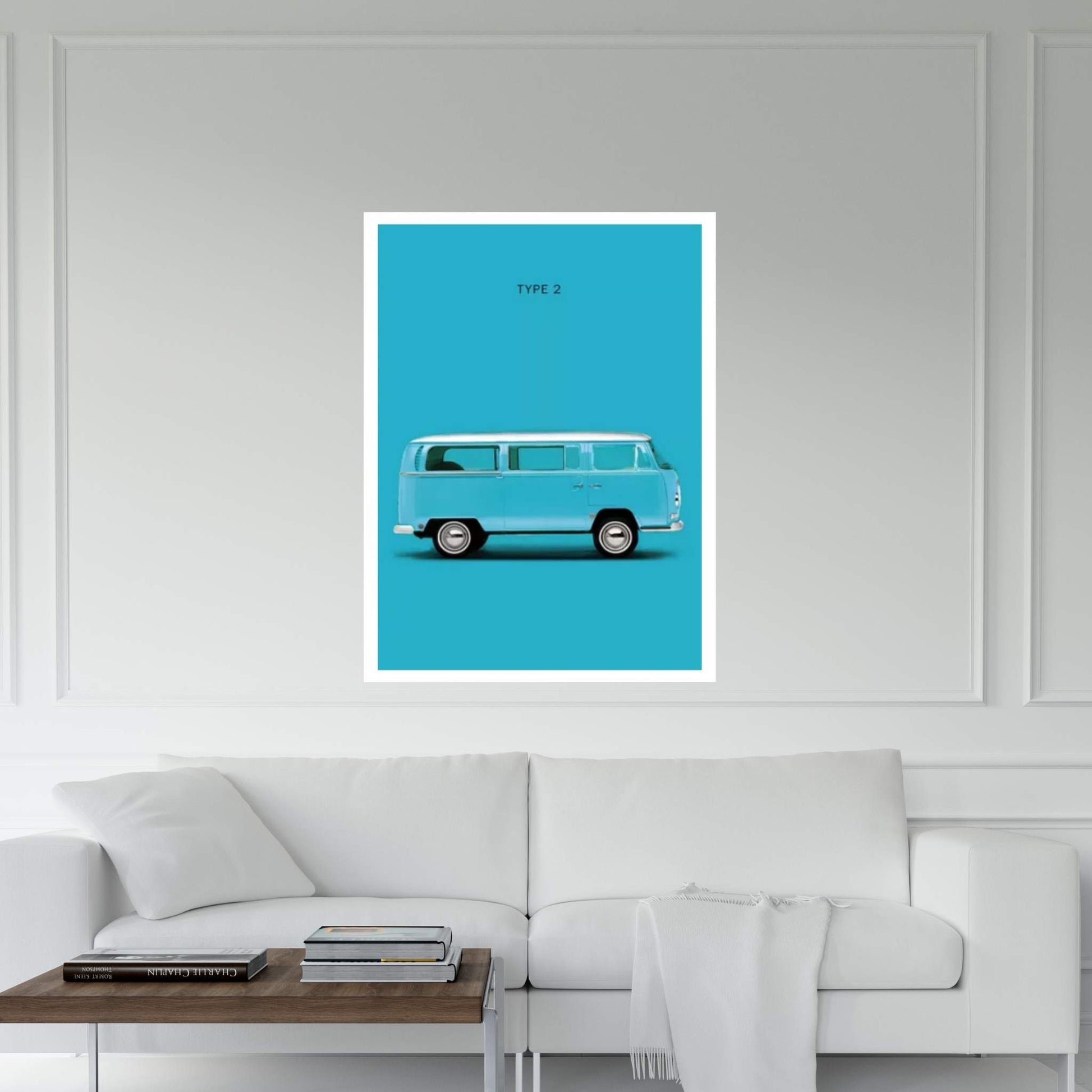 Volkswagen Type 2 Canvas Wall Art - Y Canvas