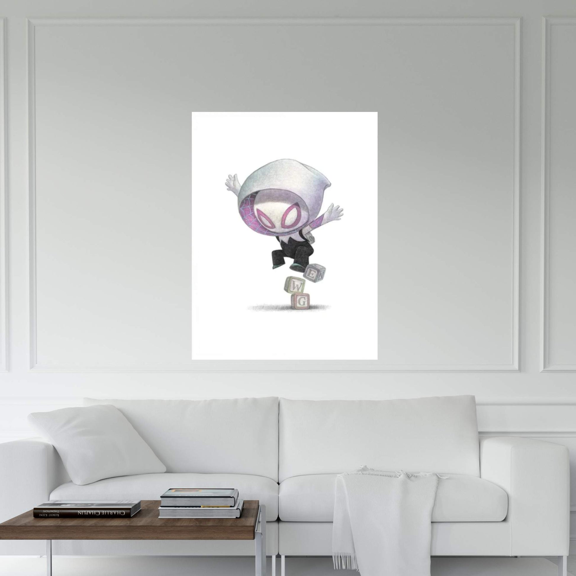 Baby Gwen Canvas Wall Art - Y Canvas