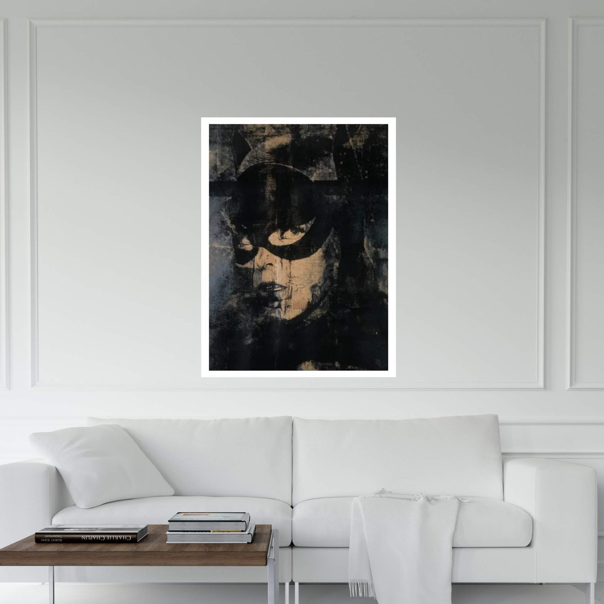 Darkness Batgirl Dark Knight Canvas Wall Art - Y Canvas