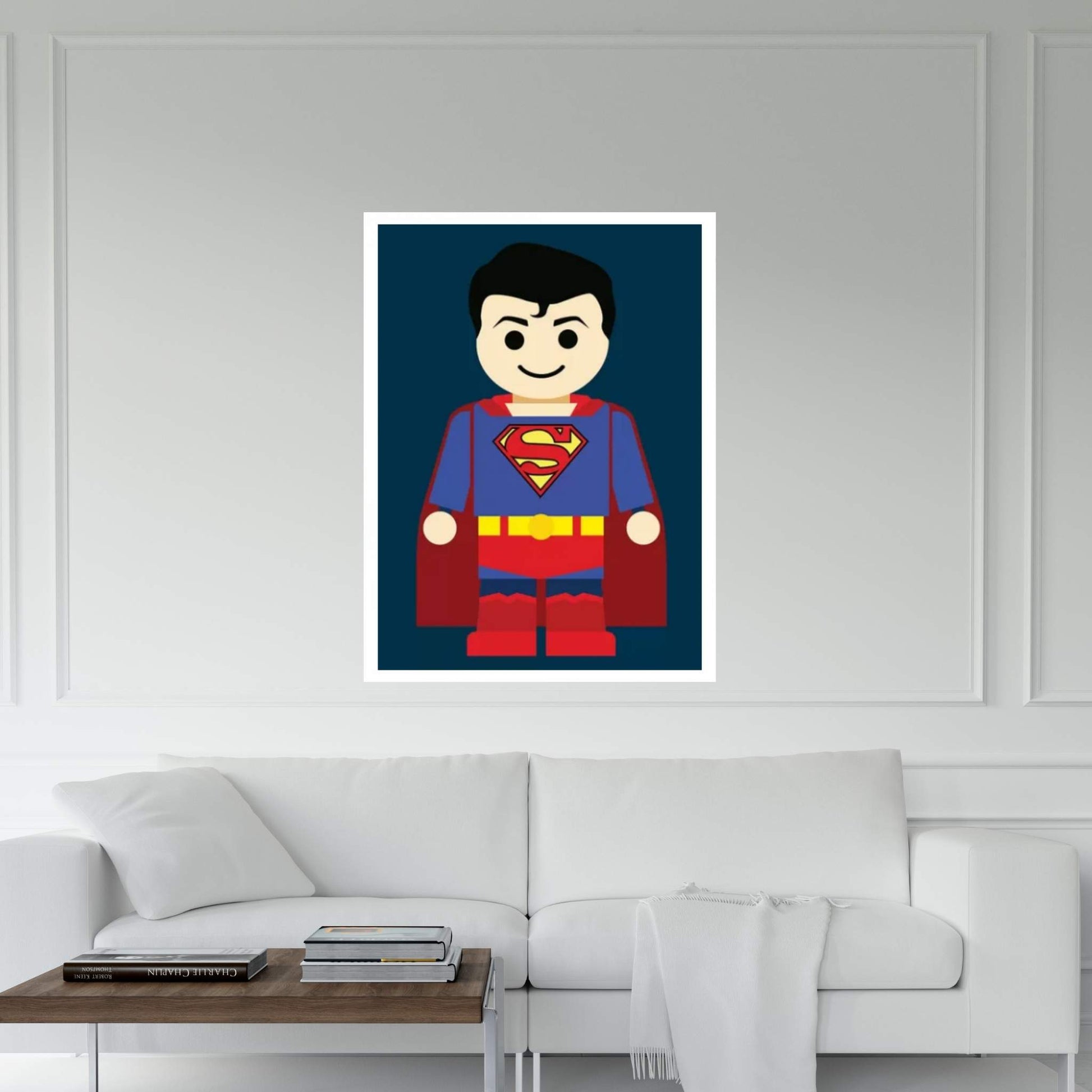 Toy Superman Canvas Wall Art - Y Canvas