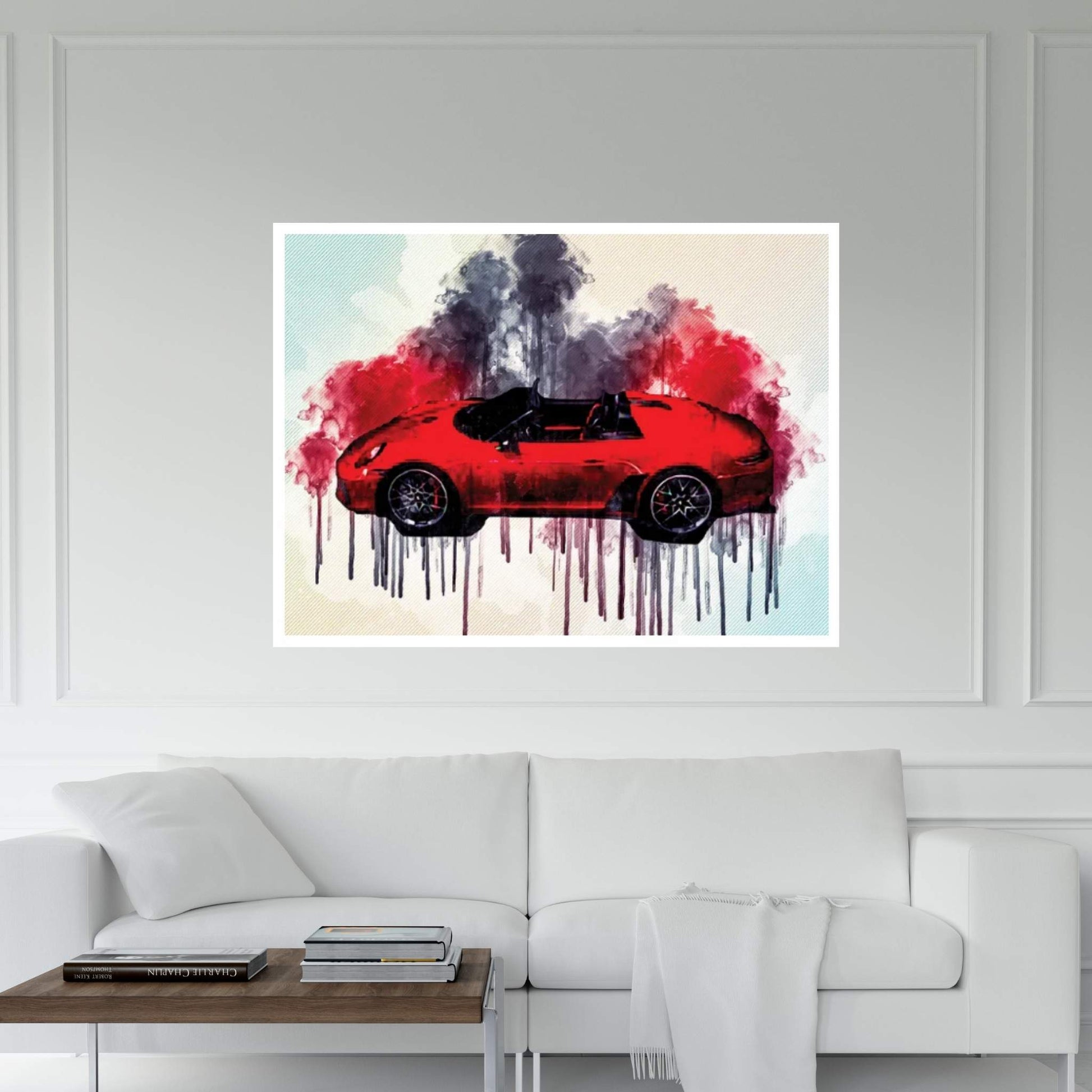 2018 Porsche 911 Speedster II Concept Canvas Wall Art - Y Canvas