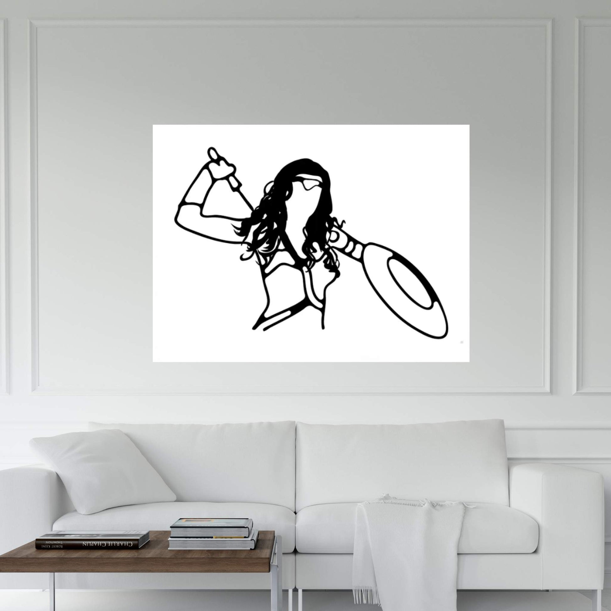 Wonder Woman Canvas Wall Art - Y Canvas