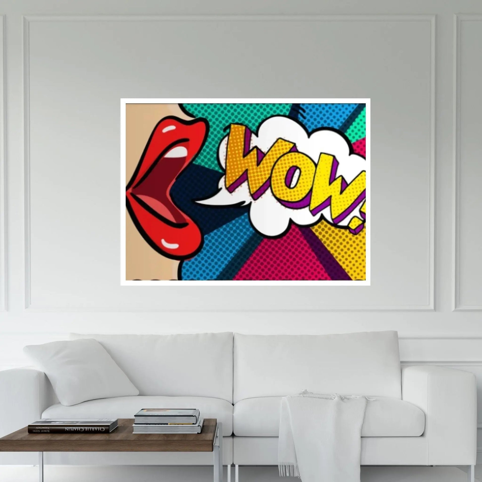 Pop Art Woman Wall Art, Comic Pop Art, Retro Comic - Y Canvas