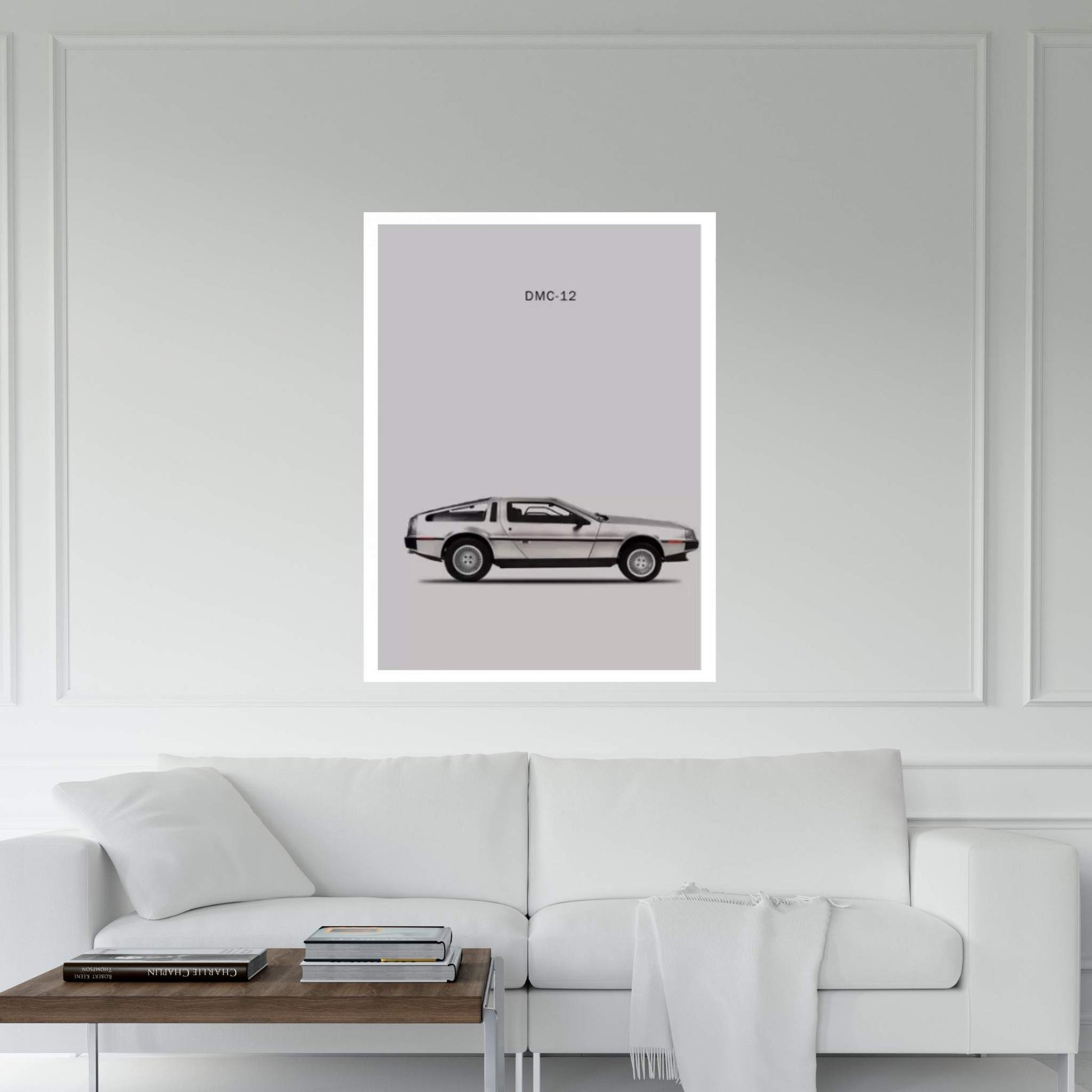 1981 DeLorean DMC-12 Canvas Wall Art - Y Canvas