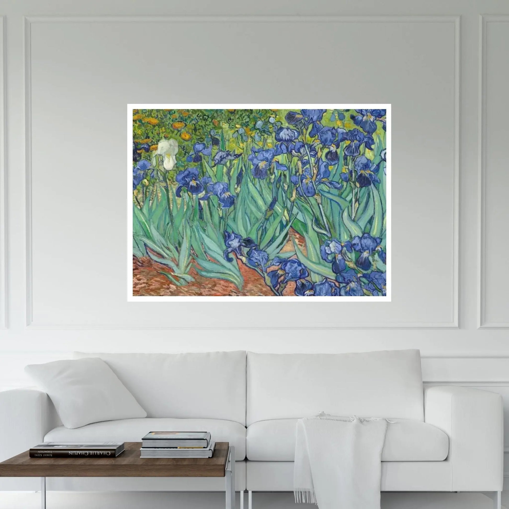 Irises, 1889 Canvas Wall Art - Y Canvas