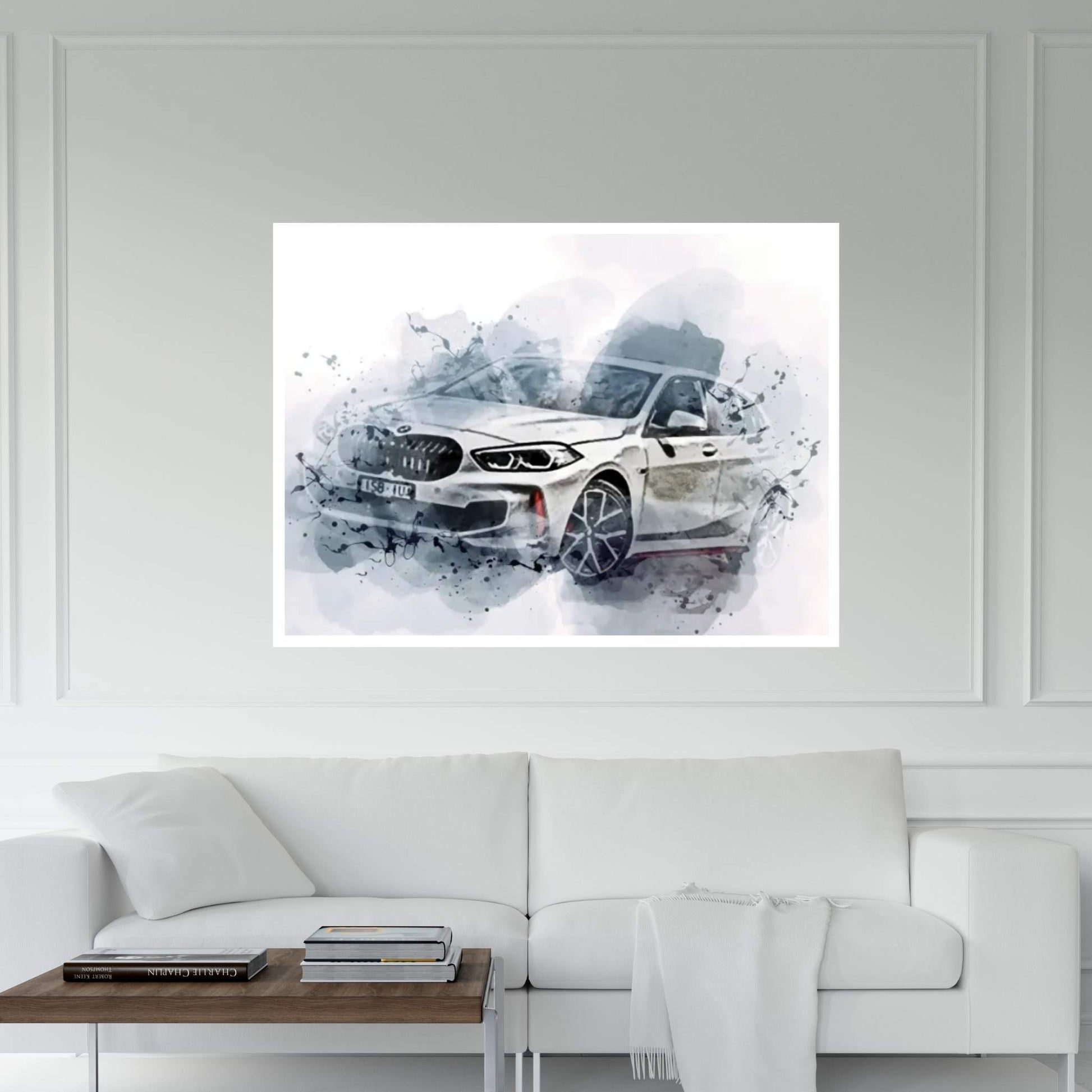 BMW 128Ti Offroad 2022 Cars Au-Spec BMW F40 Canvas Wall Art - Y Canvas