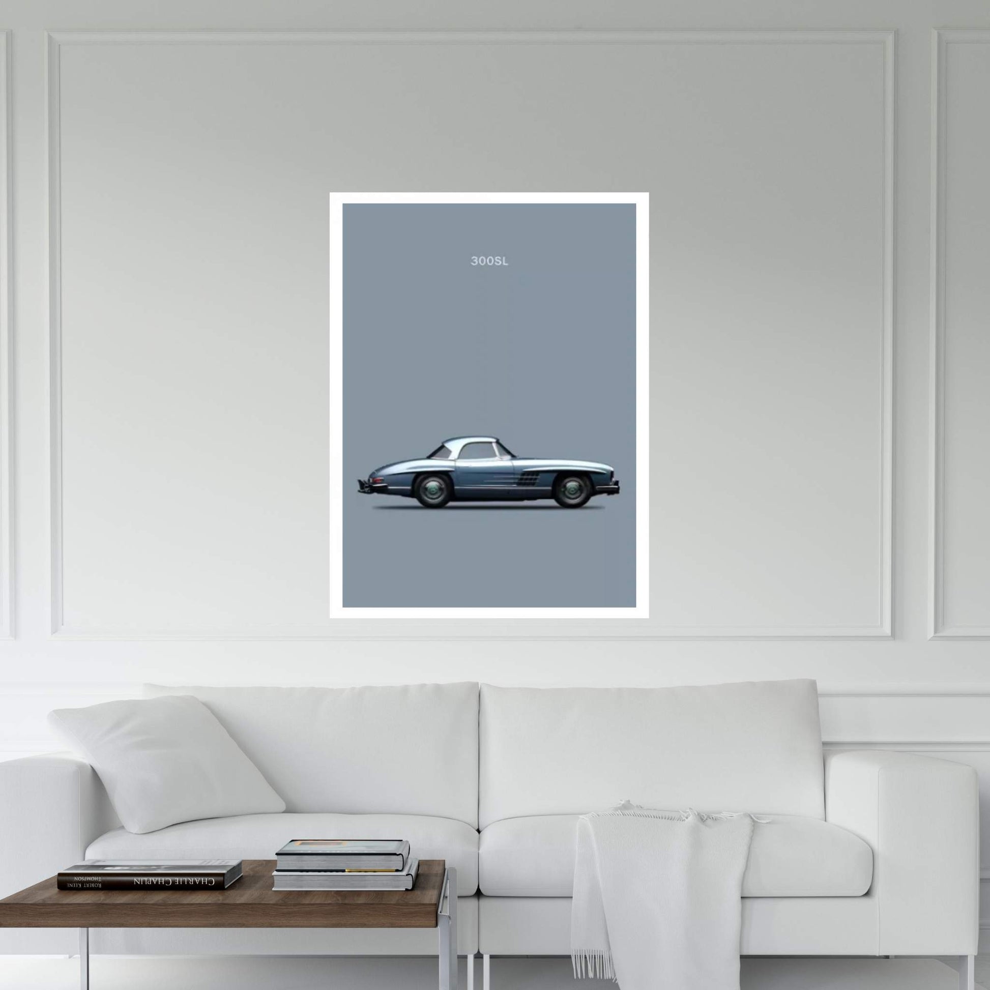 1960 Mercedes-Benz 300 SL Canvas Wall Art - Y Canvas