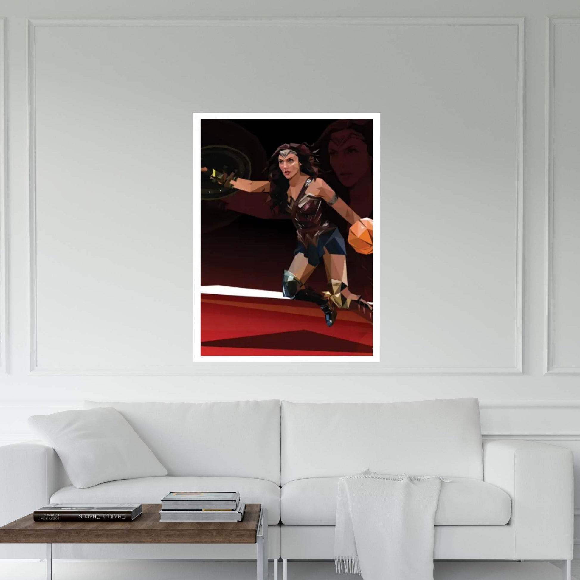 Wonder Woman Canvas Wall Art - Y Canvas