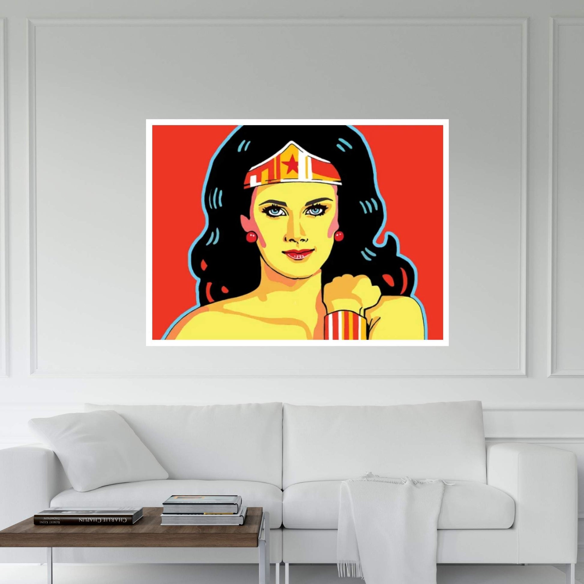 Wonder Woman Canvas Wall Art - Y Canvas