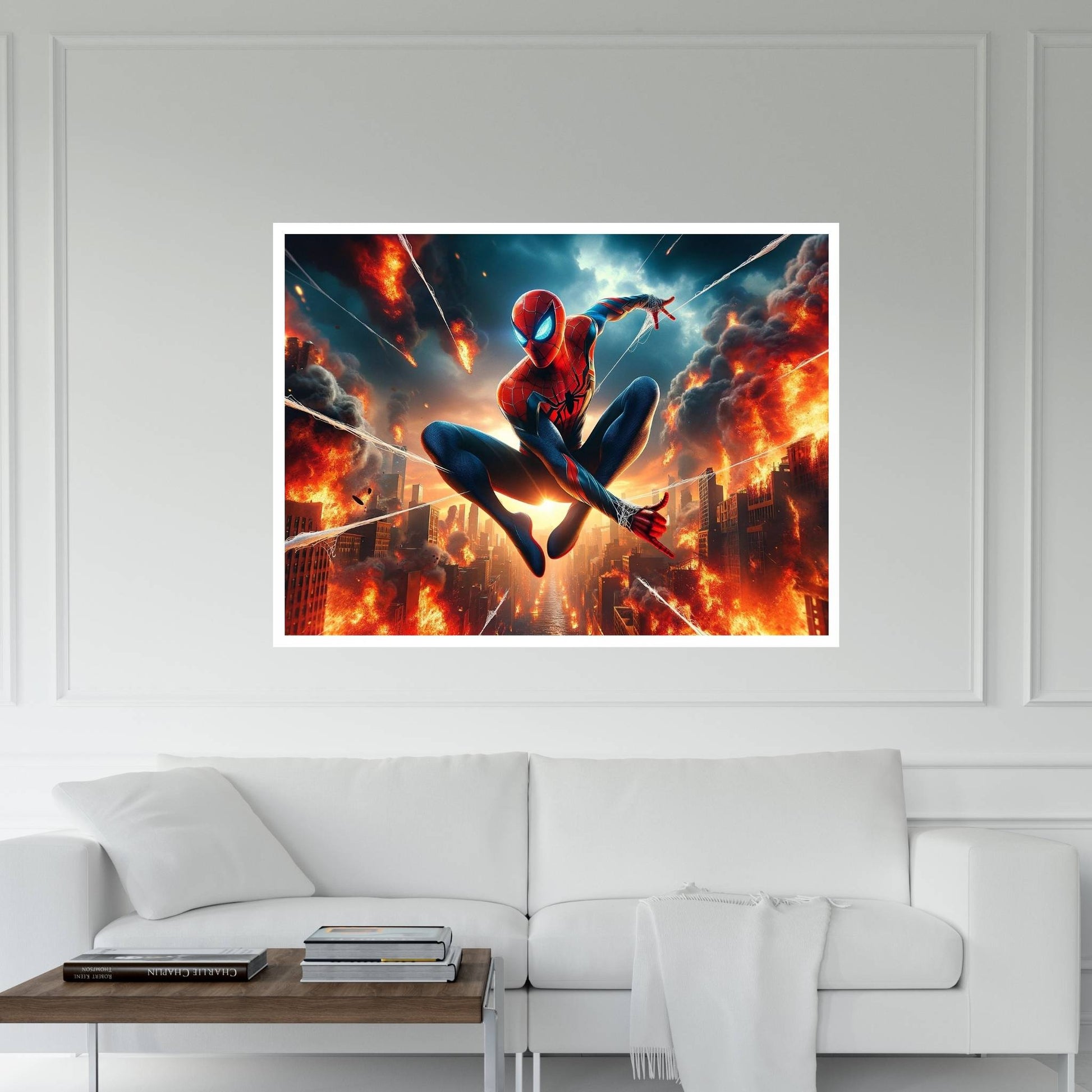 Spiderman Canvas Wall Art - Y Canvas