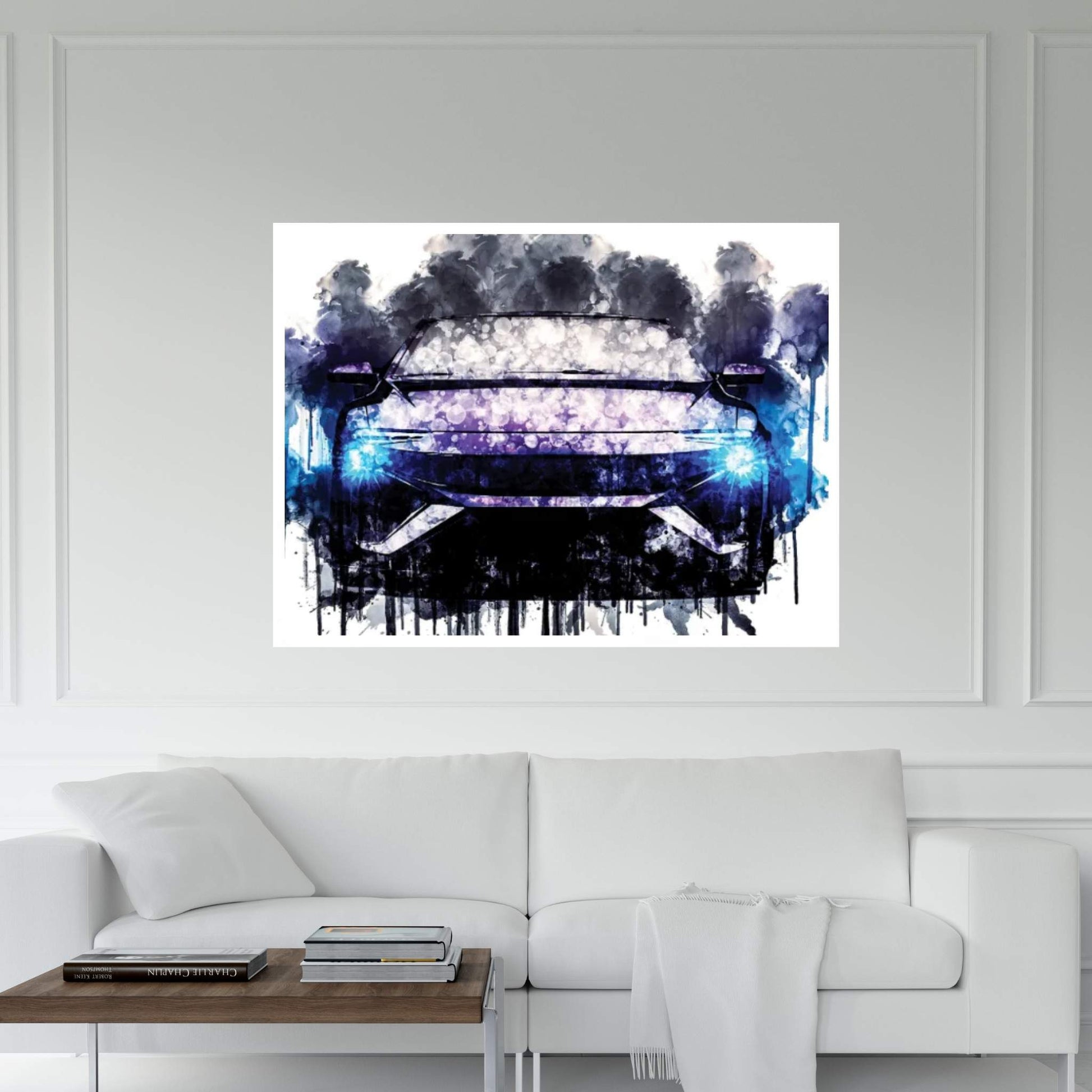 Car 2018 Airways RG Nathalie Canvas Wall Art - Y Canvas