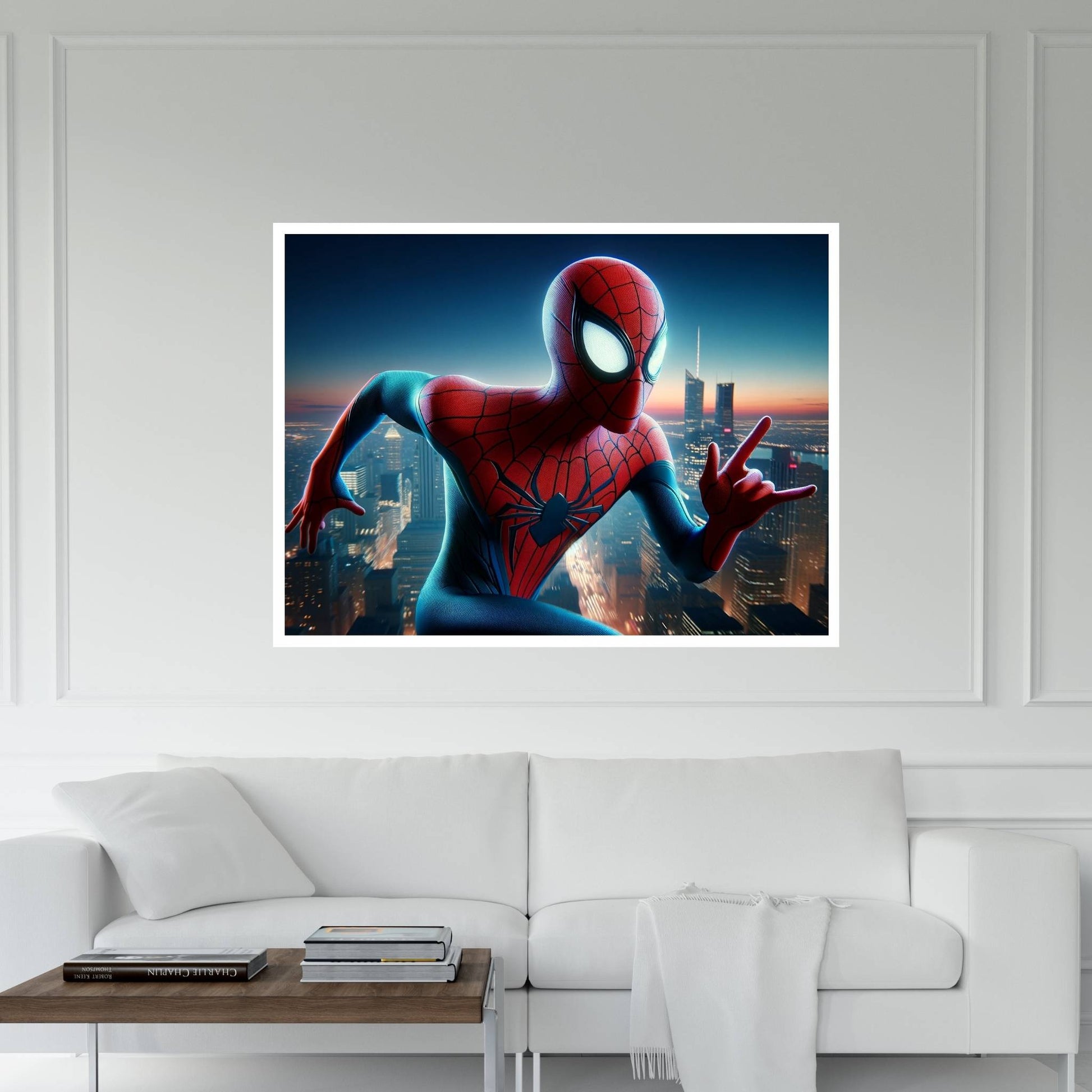 Spiderman Canvas Wall Art - Y Canvas