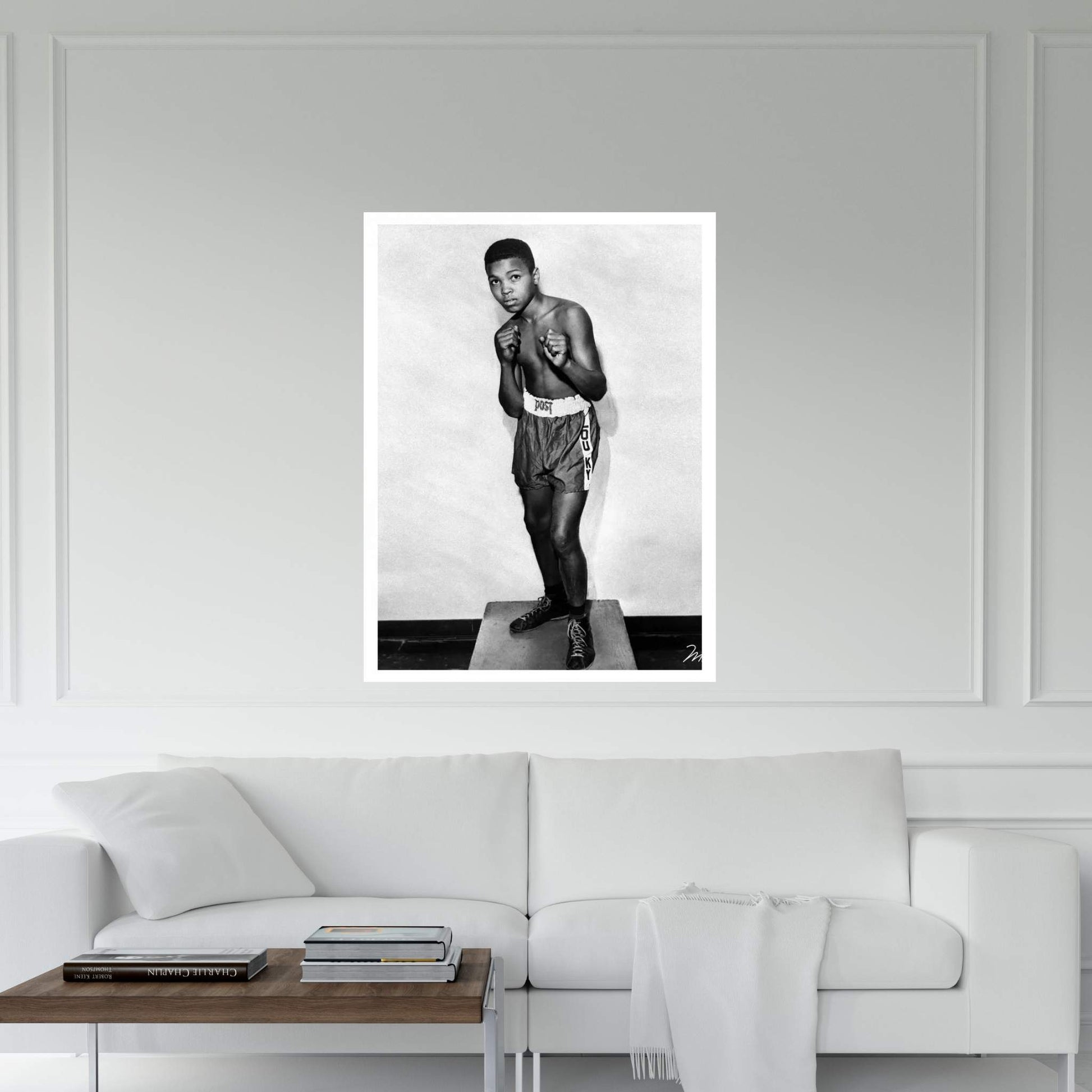 12 Year Old Cassius Clay (Muhammad Ali) Canvas Wall Art - Y Canvas