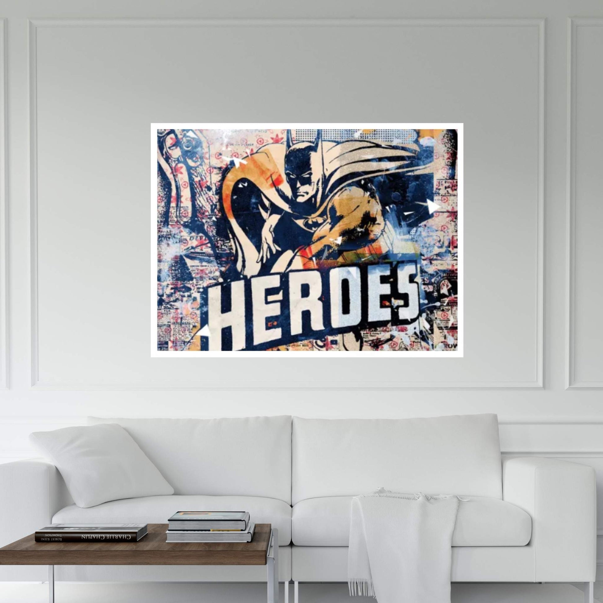 Heroes Canvas Wall Art - Y Canvas