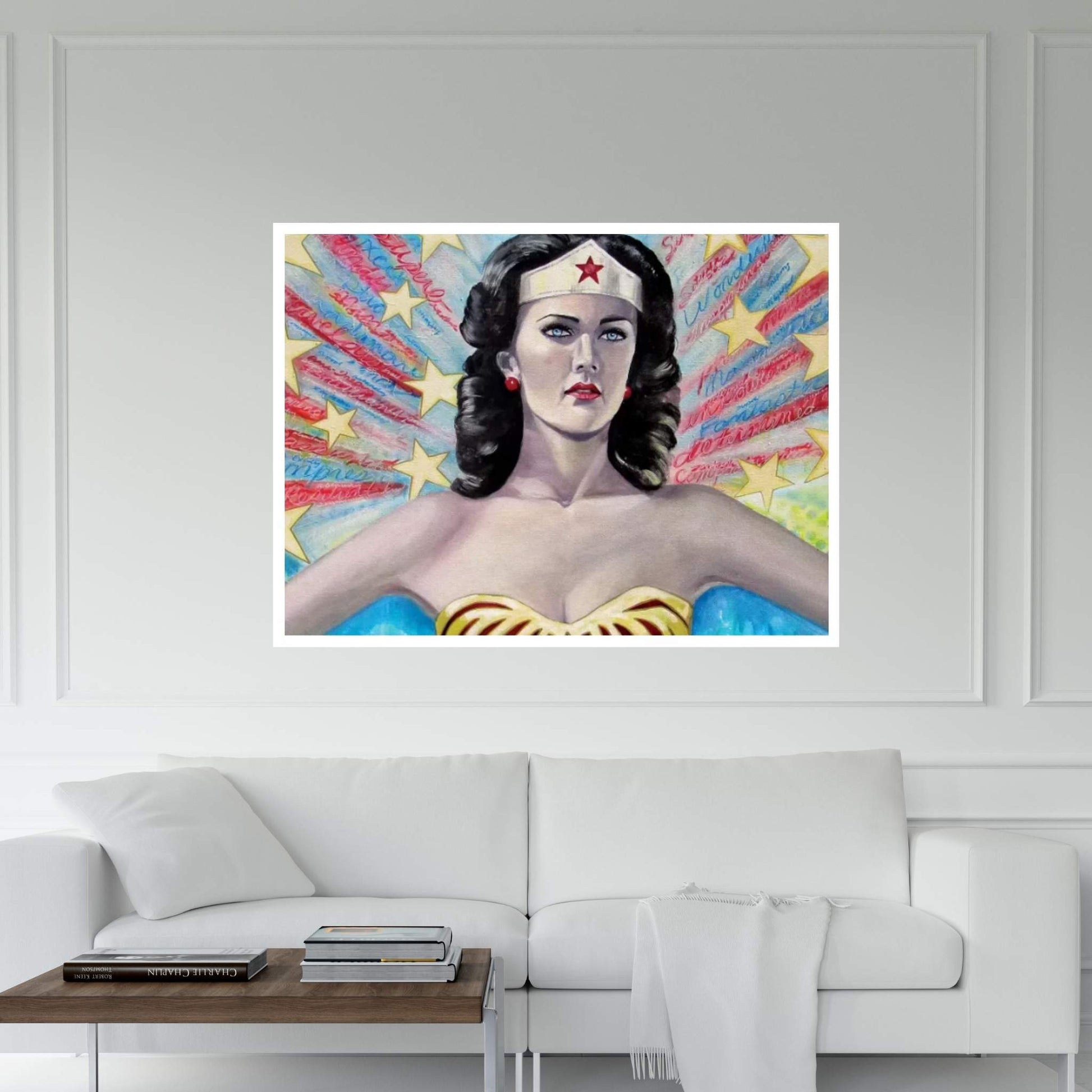 Wonder Words Canvas Wall Art - Y Canvas