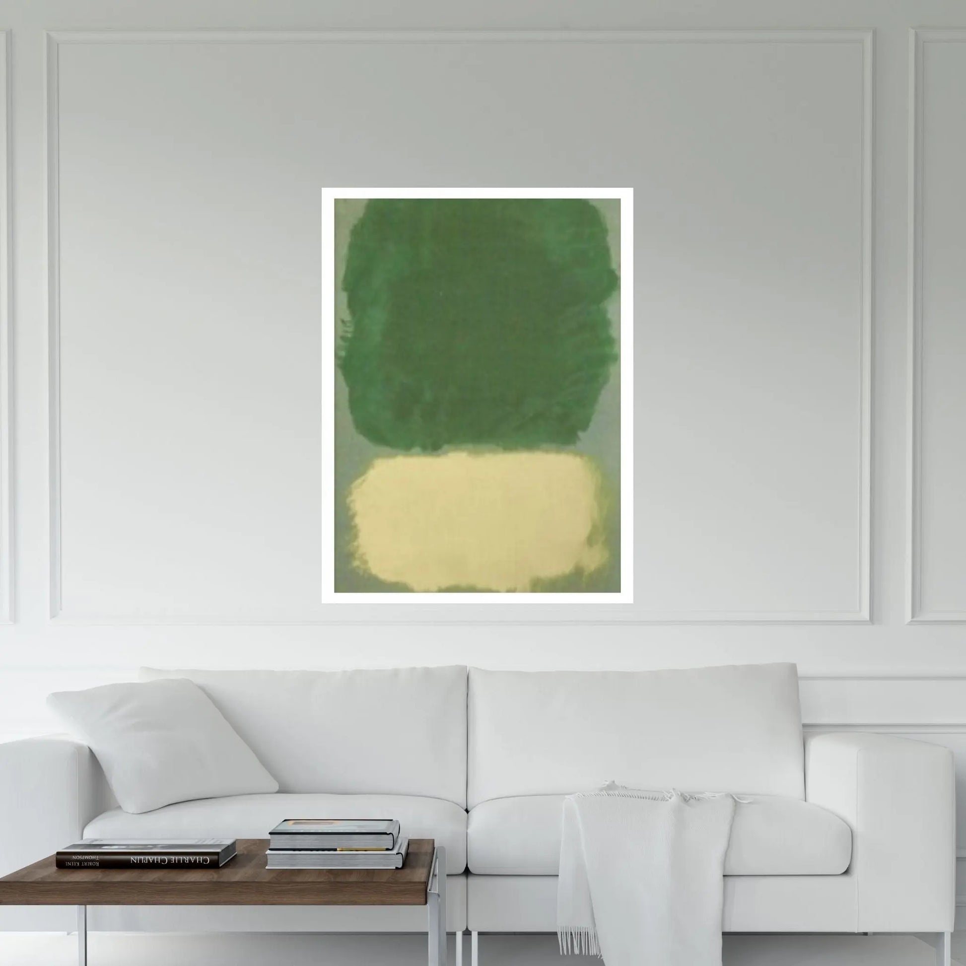 Mark Rothko Frame Canvas/Poster Art Reproduction, Rothko Reproduction - Y Canvas