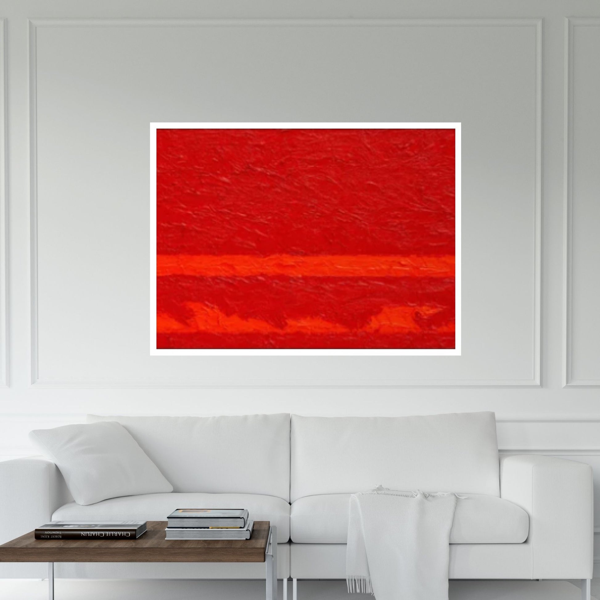 Mark Rothko Exhibition Canvas Wall Art Poster, Minimalist Decor - Y Canvas