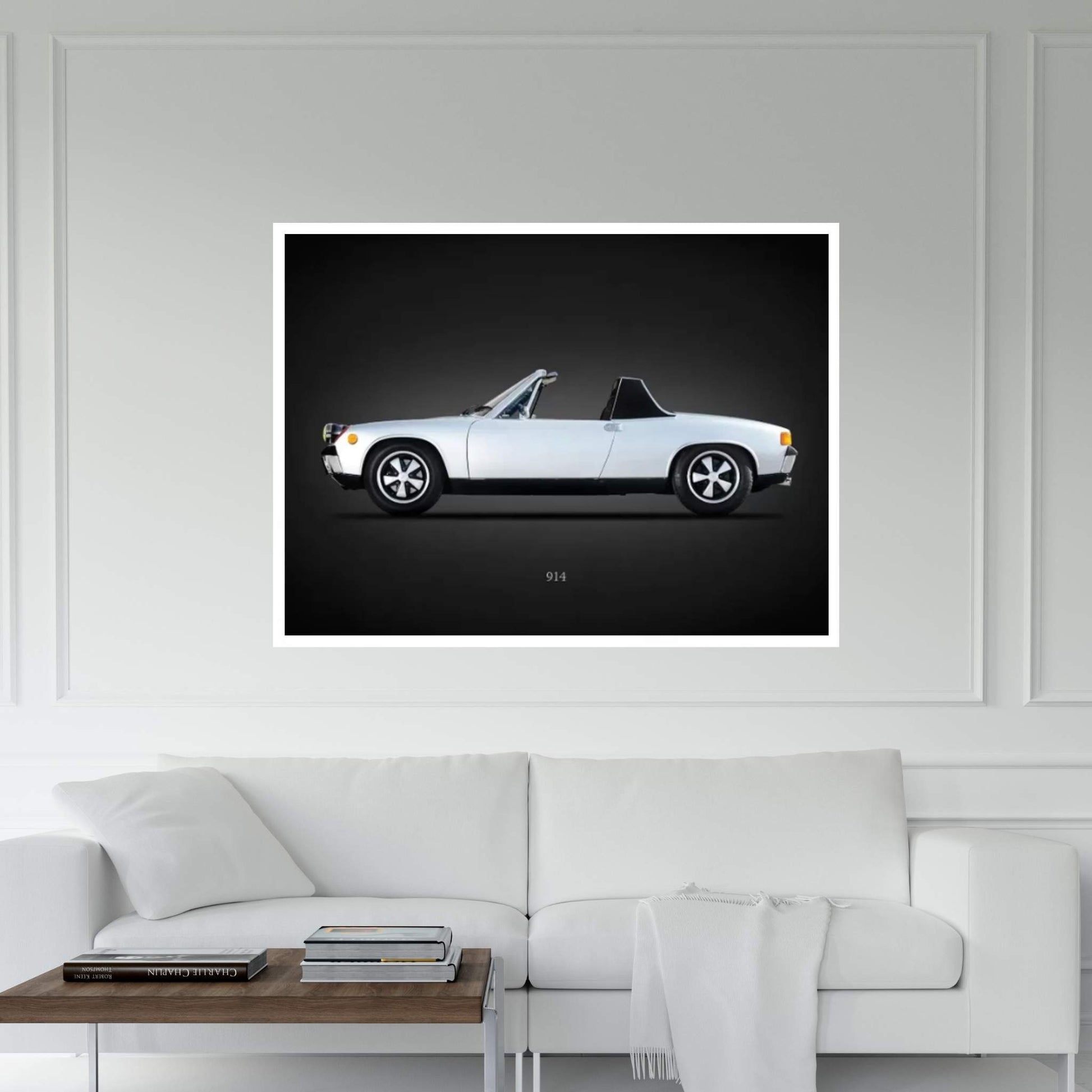 Porsche 914 1970 Canvas Wall Art - Y Canvas