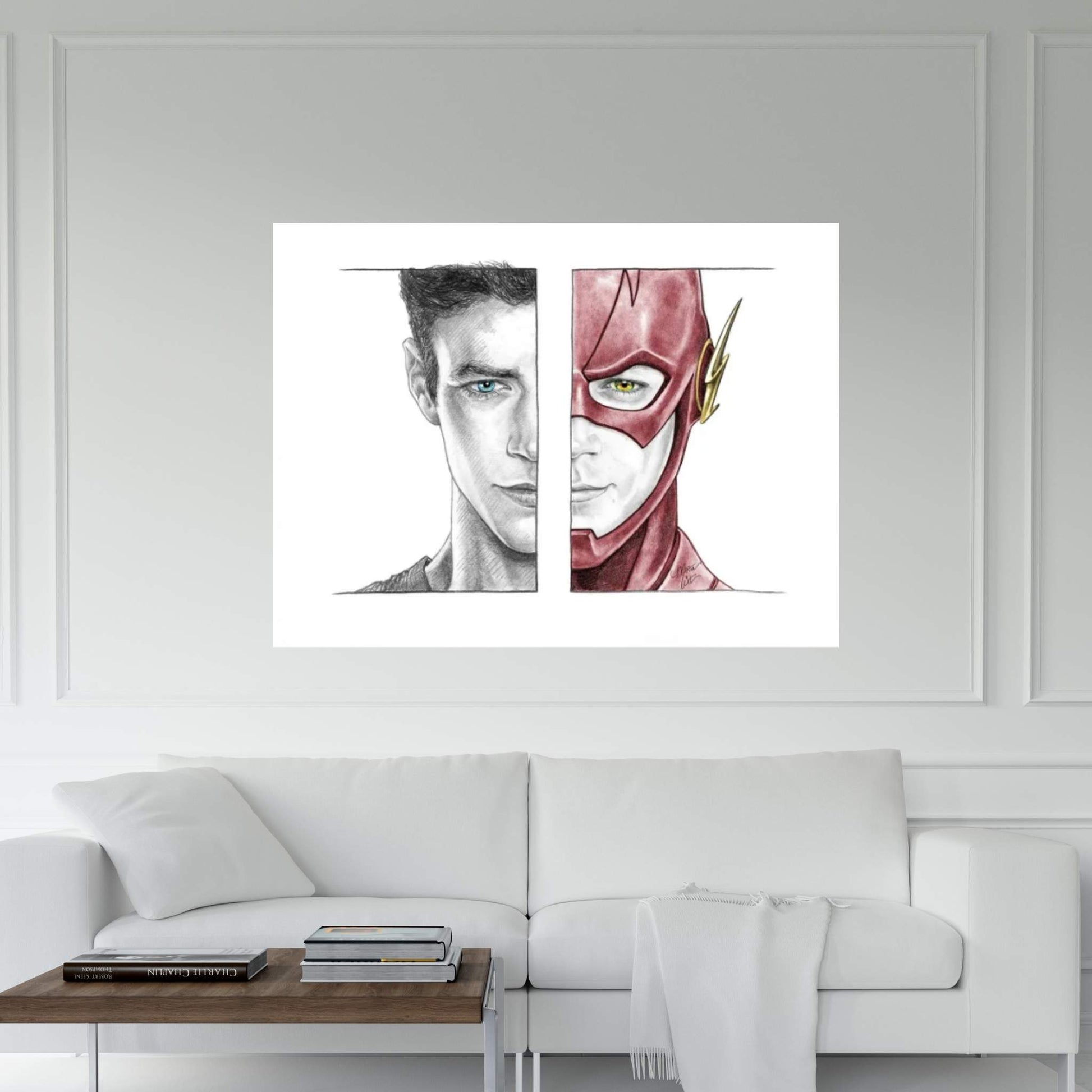 The Flash Canvas Wall Art - Y Canvas