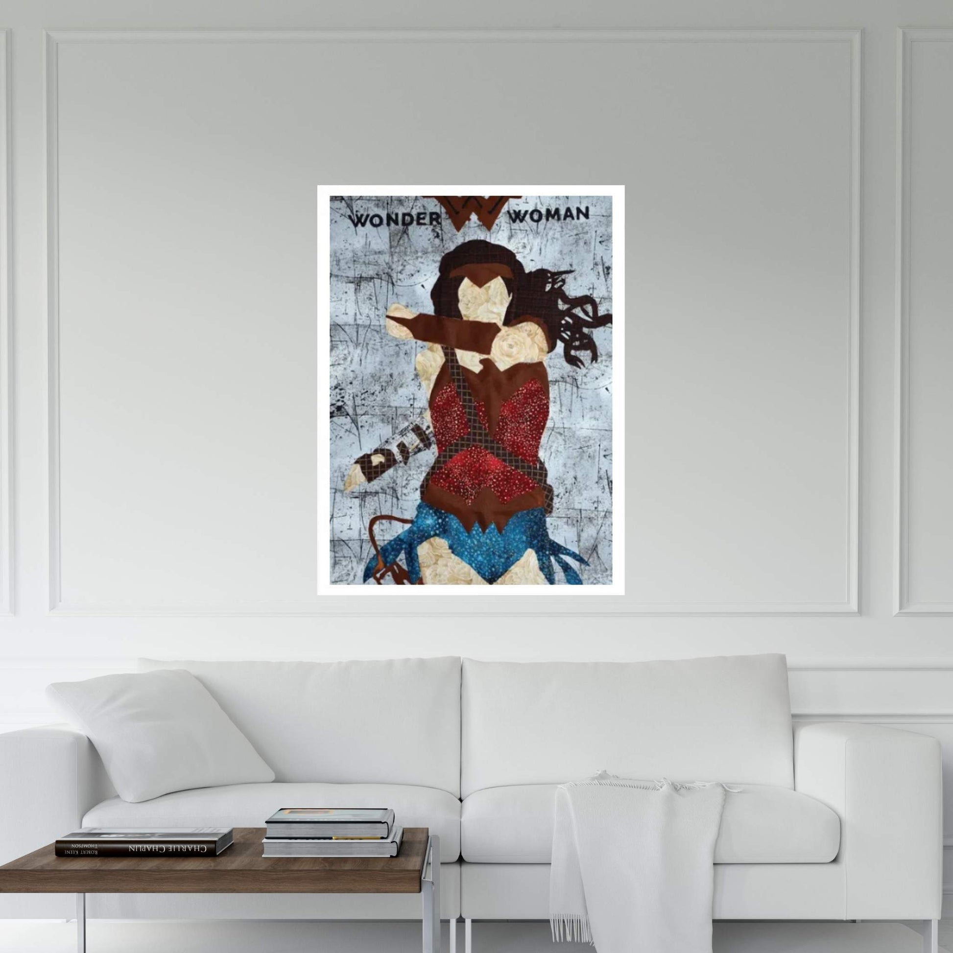 Wonder Woman Canvas Wall Art - Y Canvas