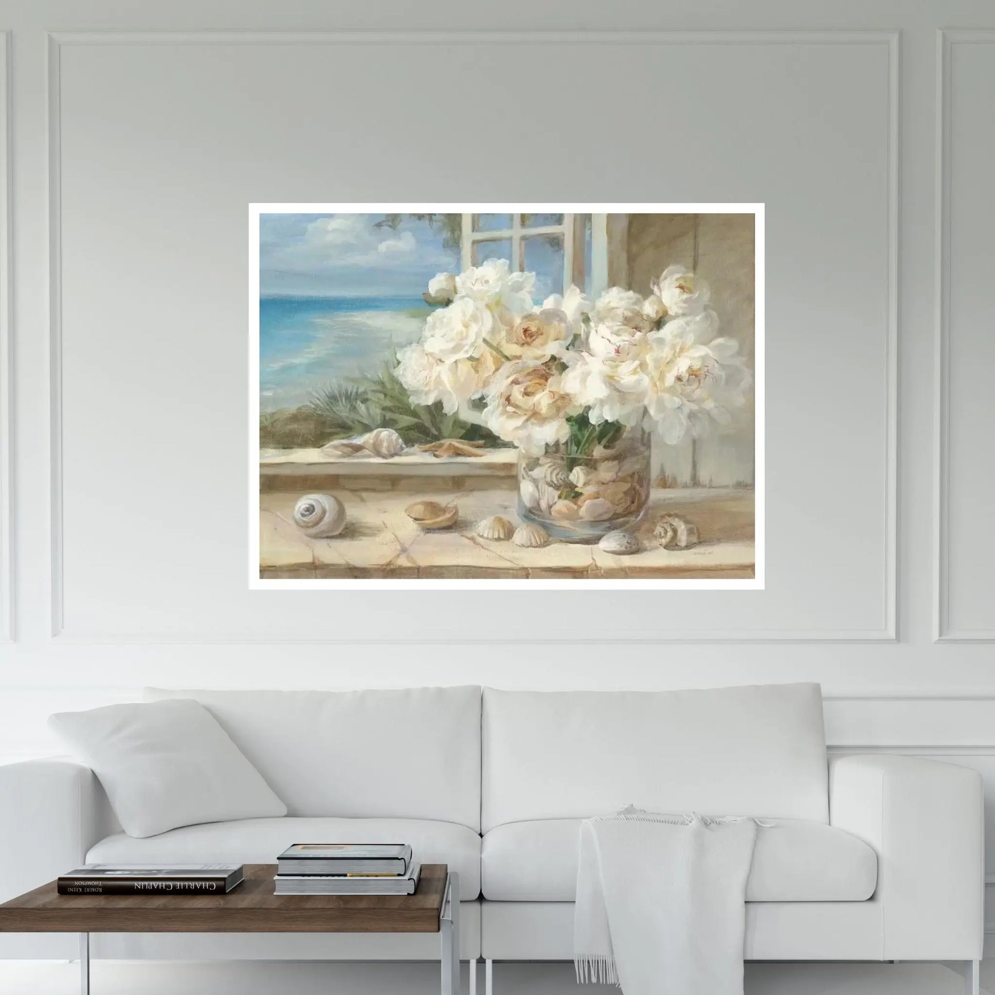 By the Sea Canvas Wall Art - Y Canvas