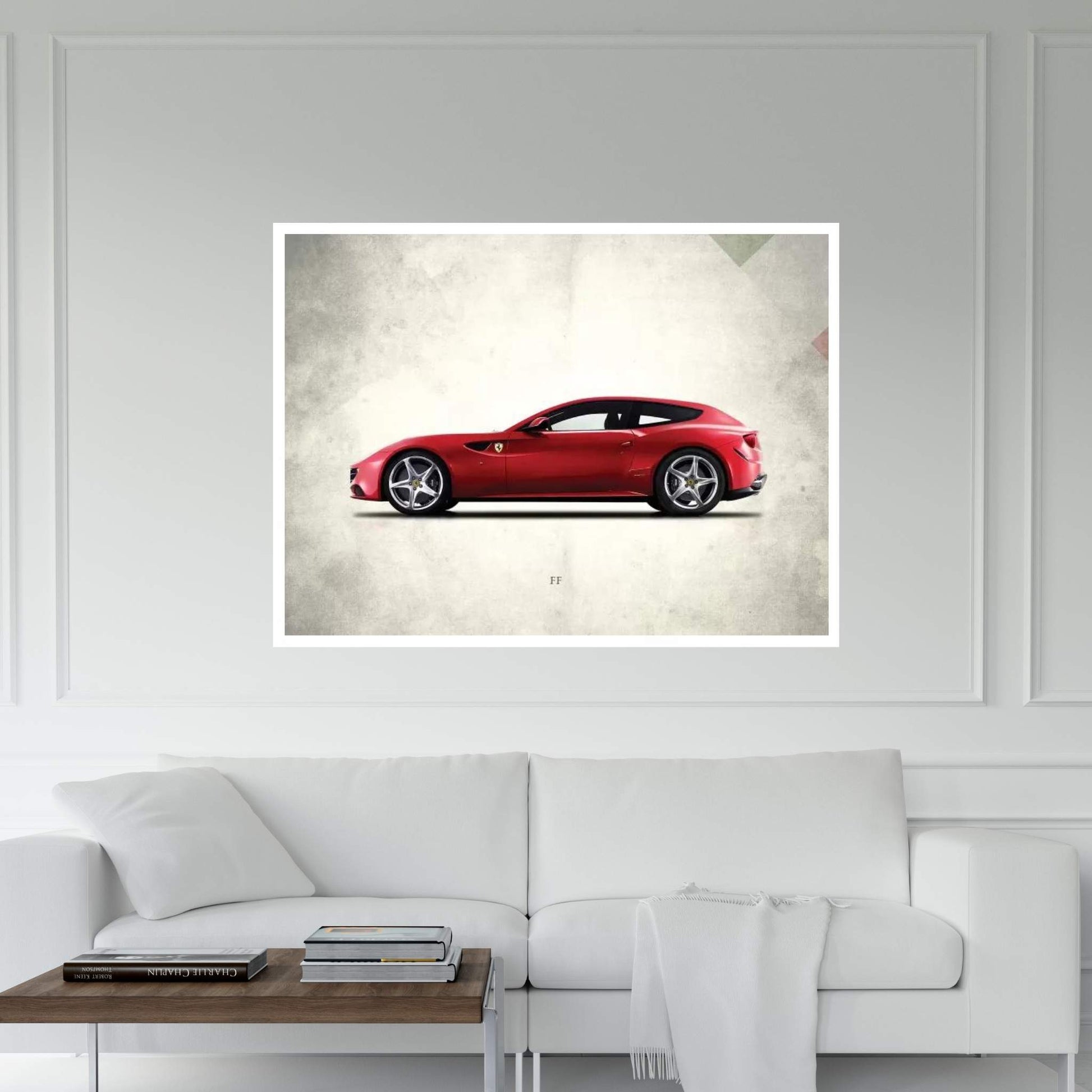 Ferrari FF Canvas Wall Art - Y Canvas