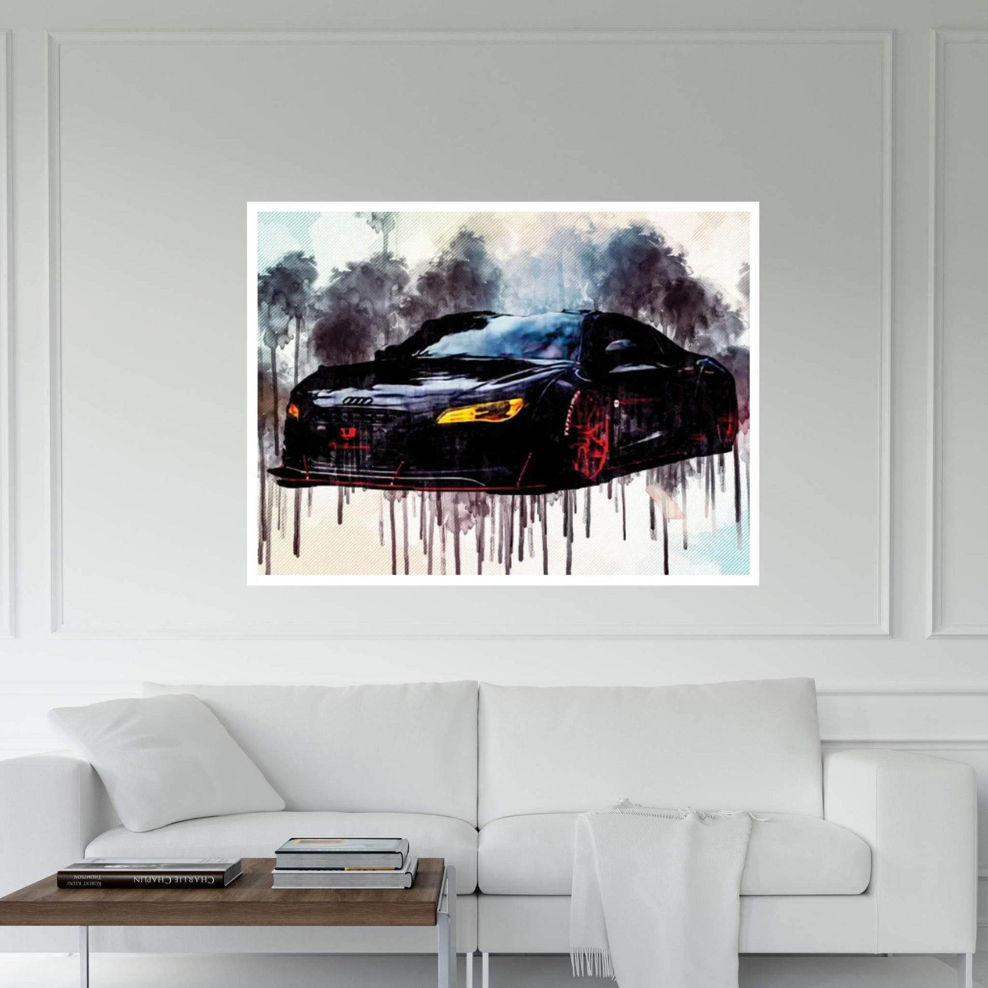 2019 Audi R8 LB Performance Canvas Wall Art - Y Canvas