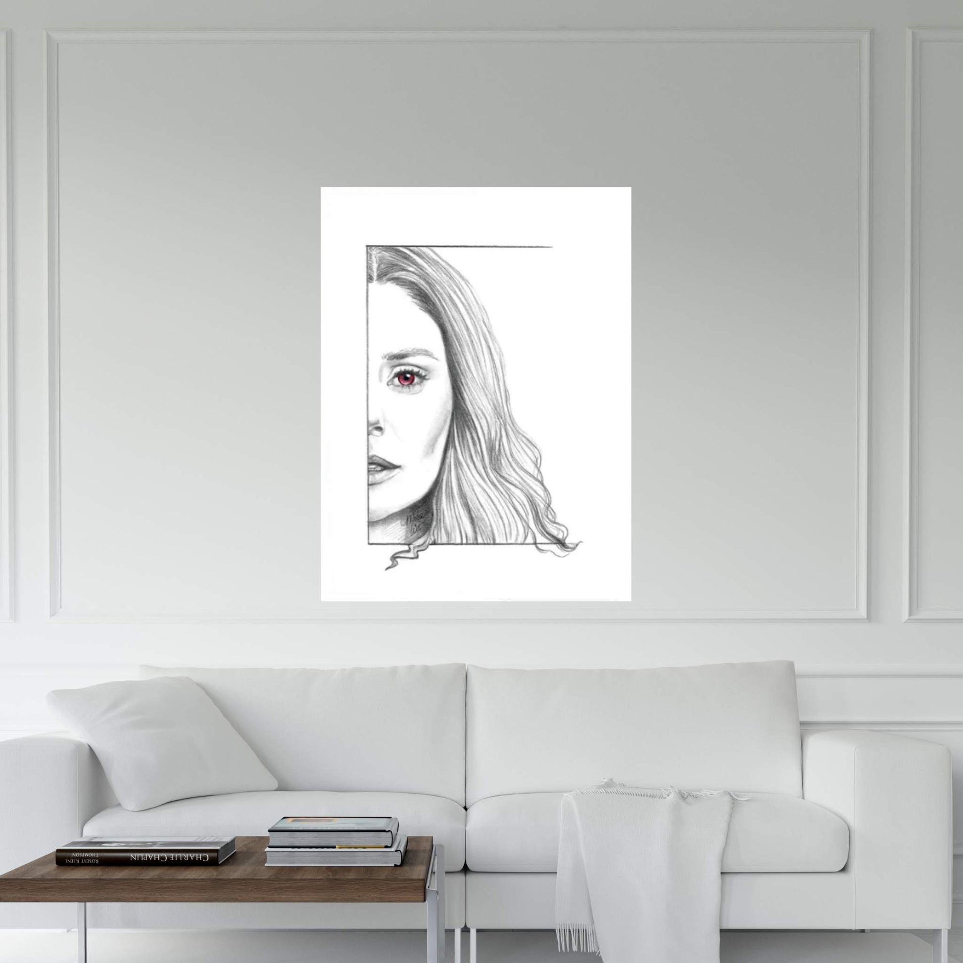 Wanda Canvas Wall Art - Y Canvas