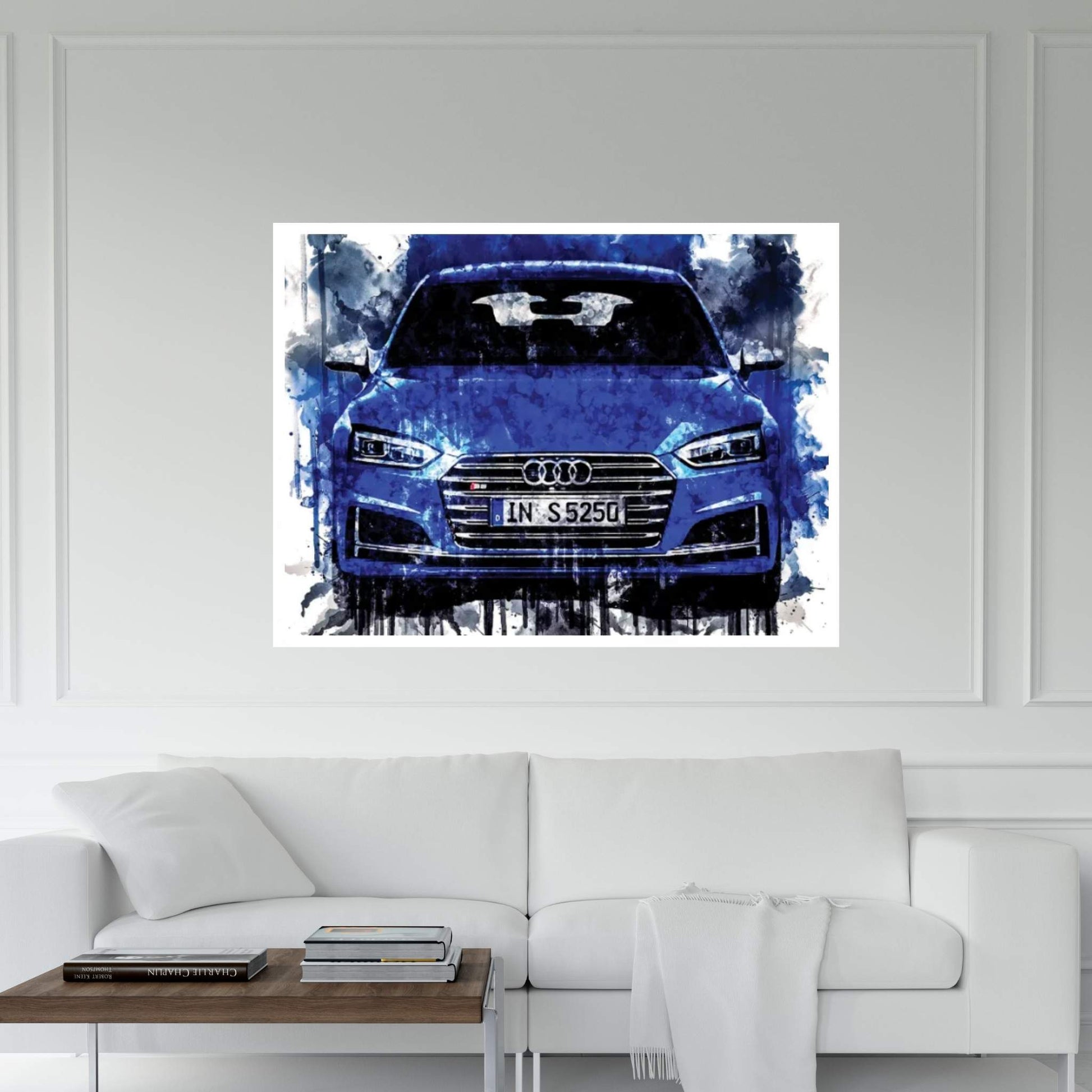 2018 Audi S5 Sportback Canvas Wall Art - Y Canvas