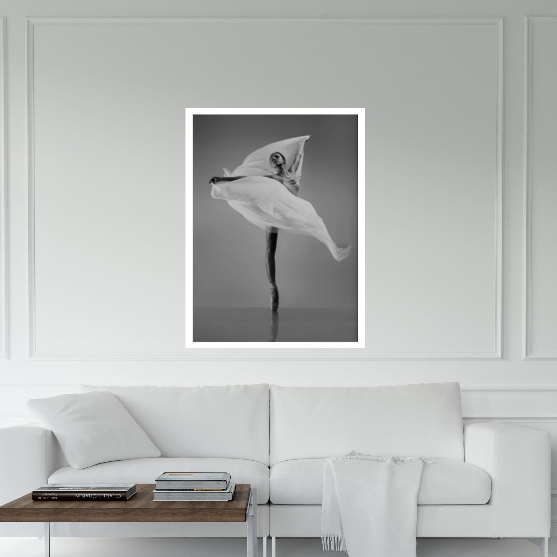 Large Ballerina Canvas Painting, Dancing Girl Oil Painting - Y Canvas