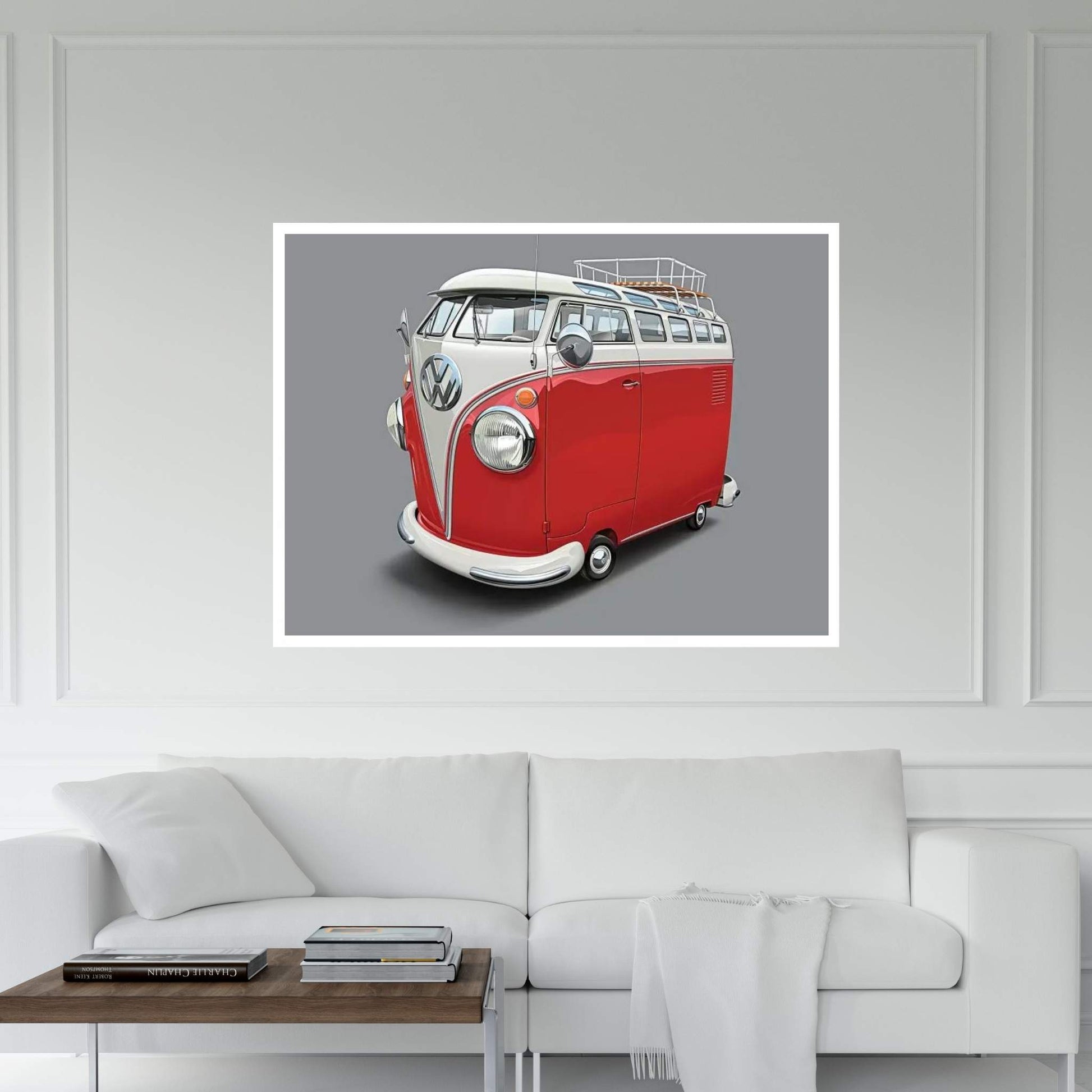 Volkswagen Van Canvas Wall Art - Y Canvas