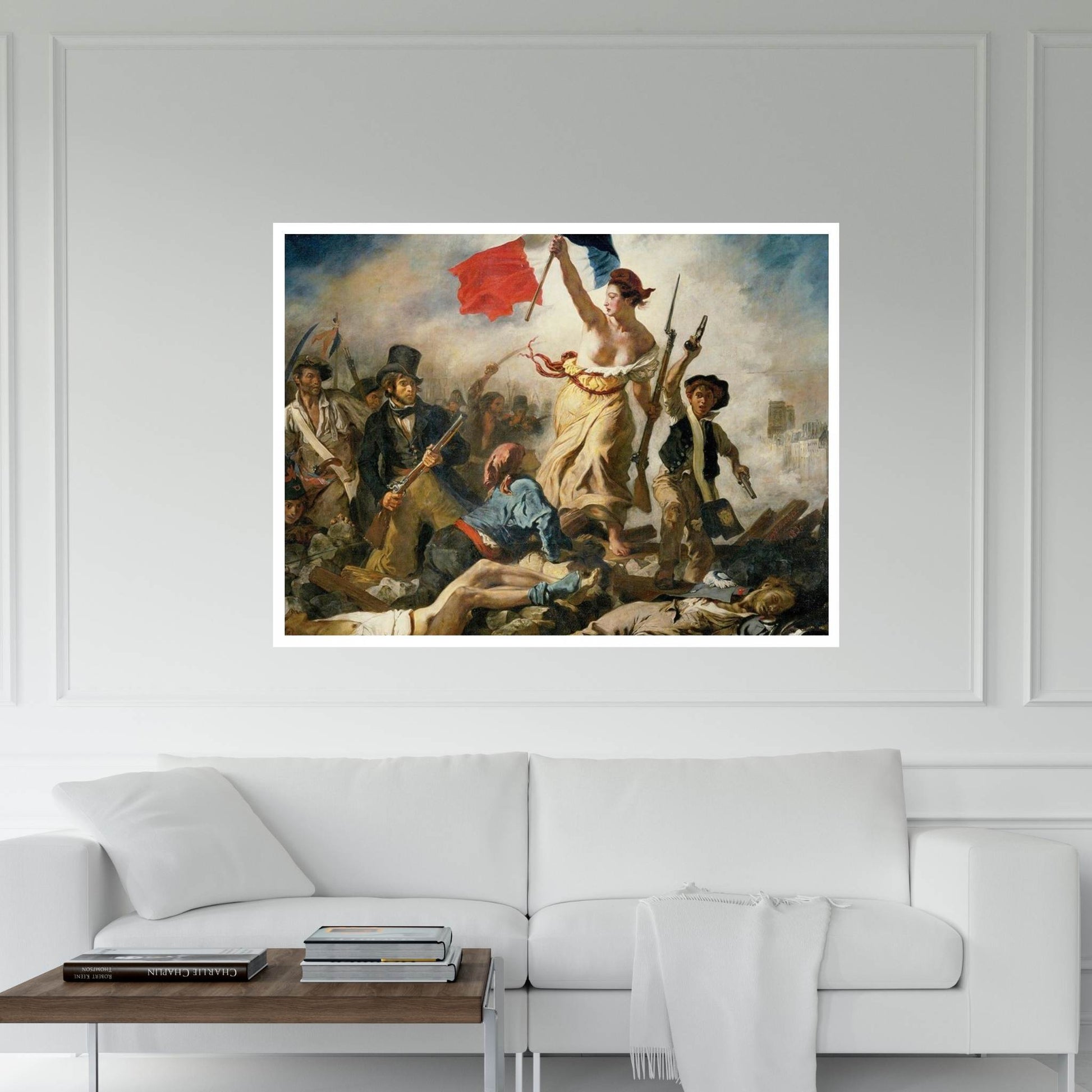 Liberty Leading the People Canvas Wall Art - Y Canvas