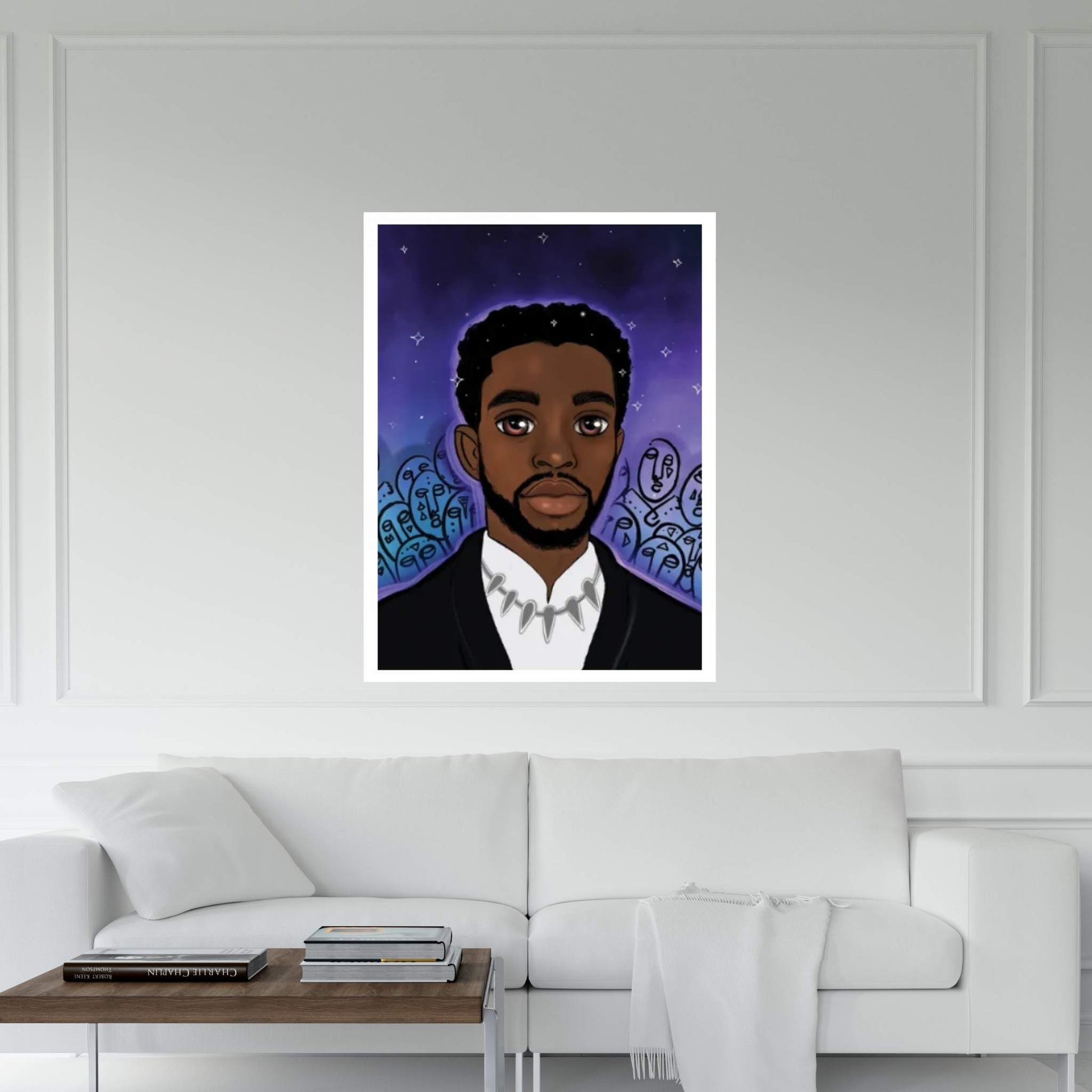 Black Panther Canvas Wall Art - Y Canvas