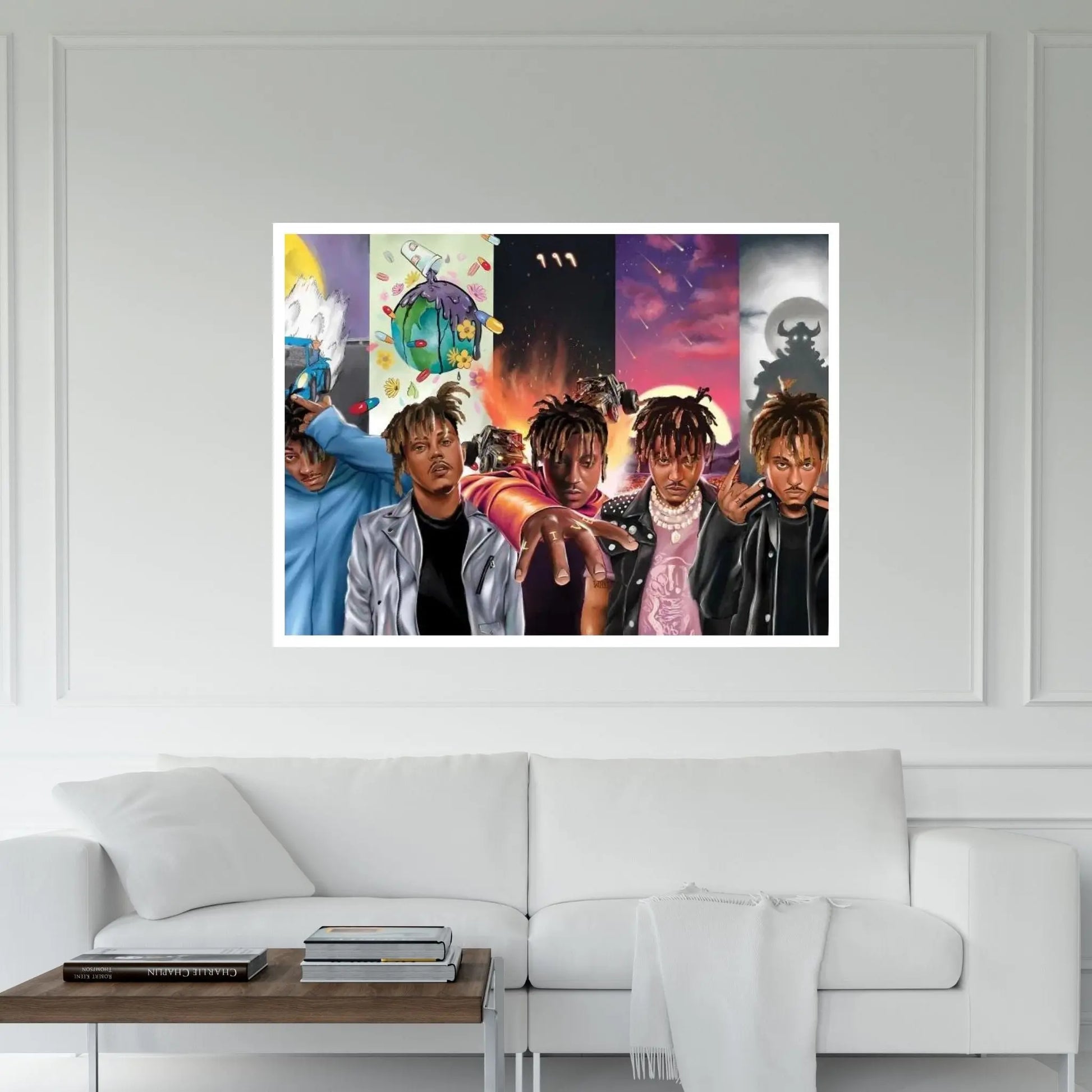 Evolution Of Juice Wrld Canvas Wall Art - Y Canvas