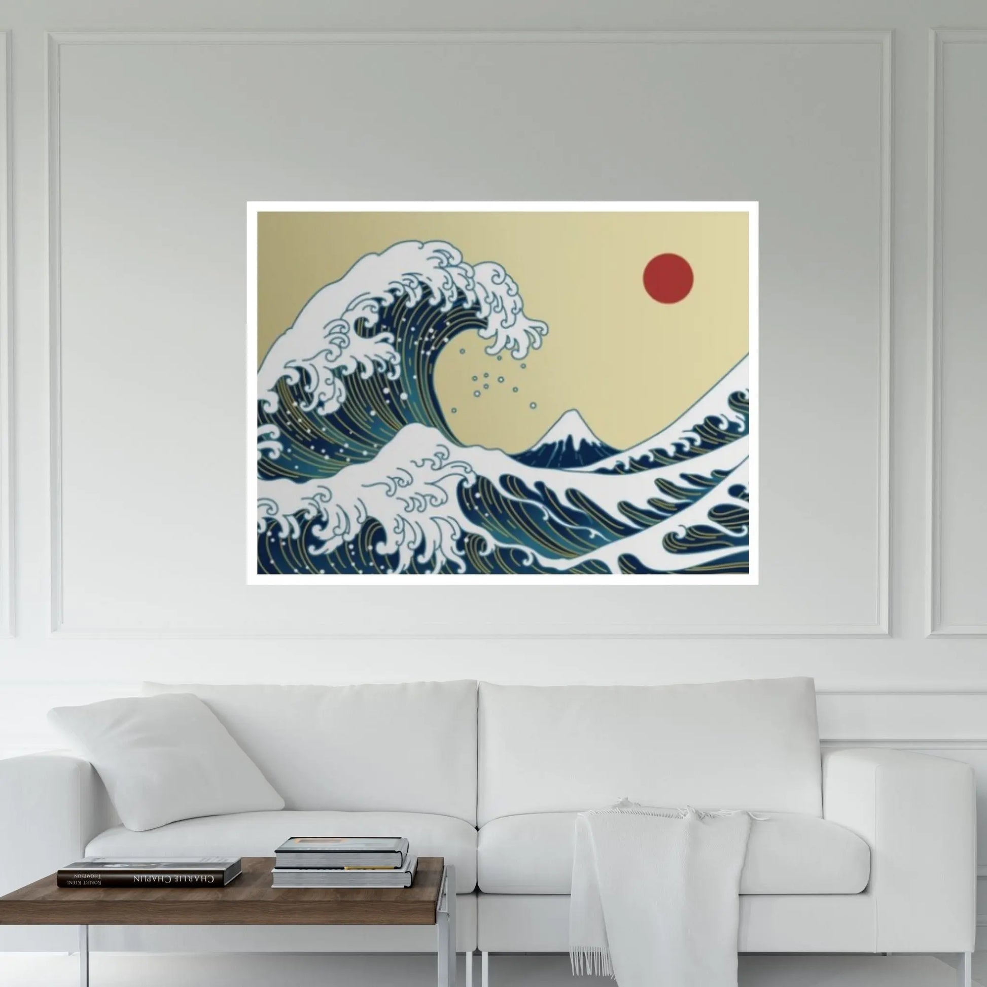 The Great Wave, Wall Tapestry, Off Kanagawa, Wave off Kanagawa, Hokusai Canvas Wall Art Poster - Y Canvas