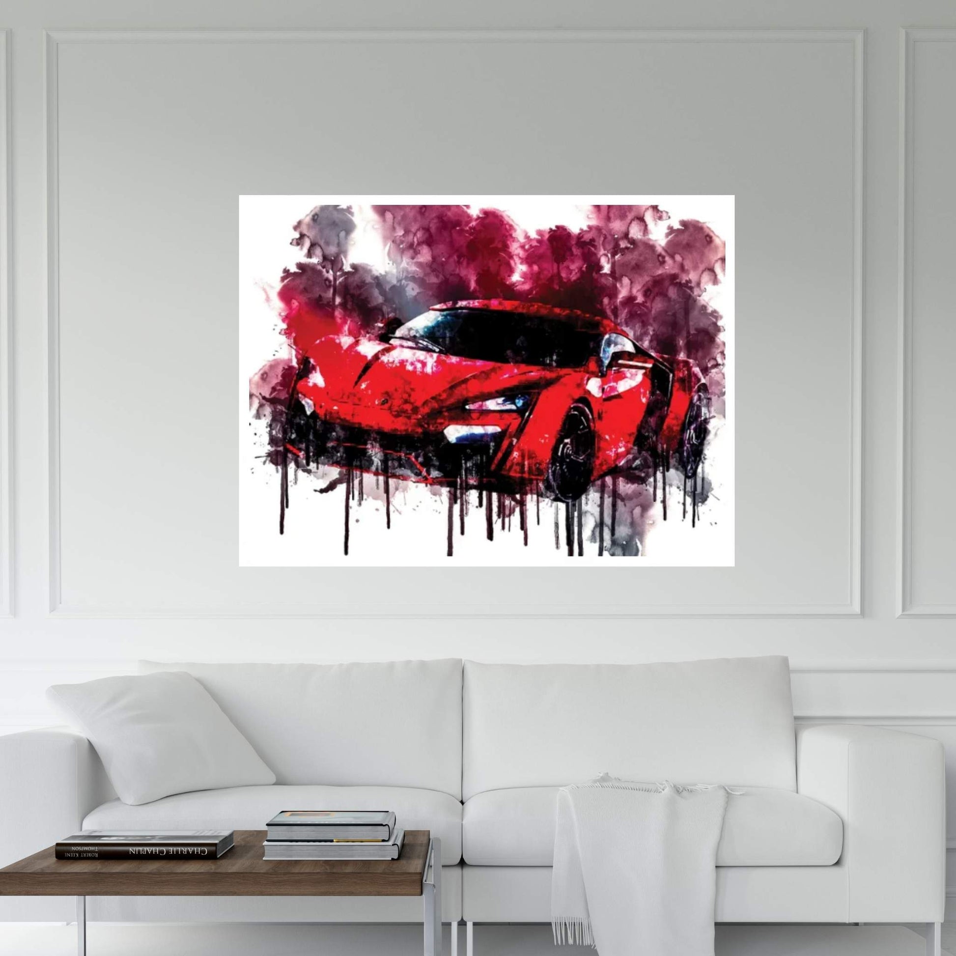 2017 W Motors Lykan Hypersport Canvas Wall Art - Y Canvas