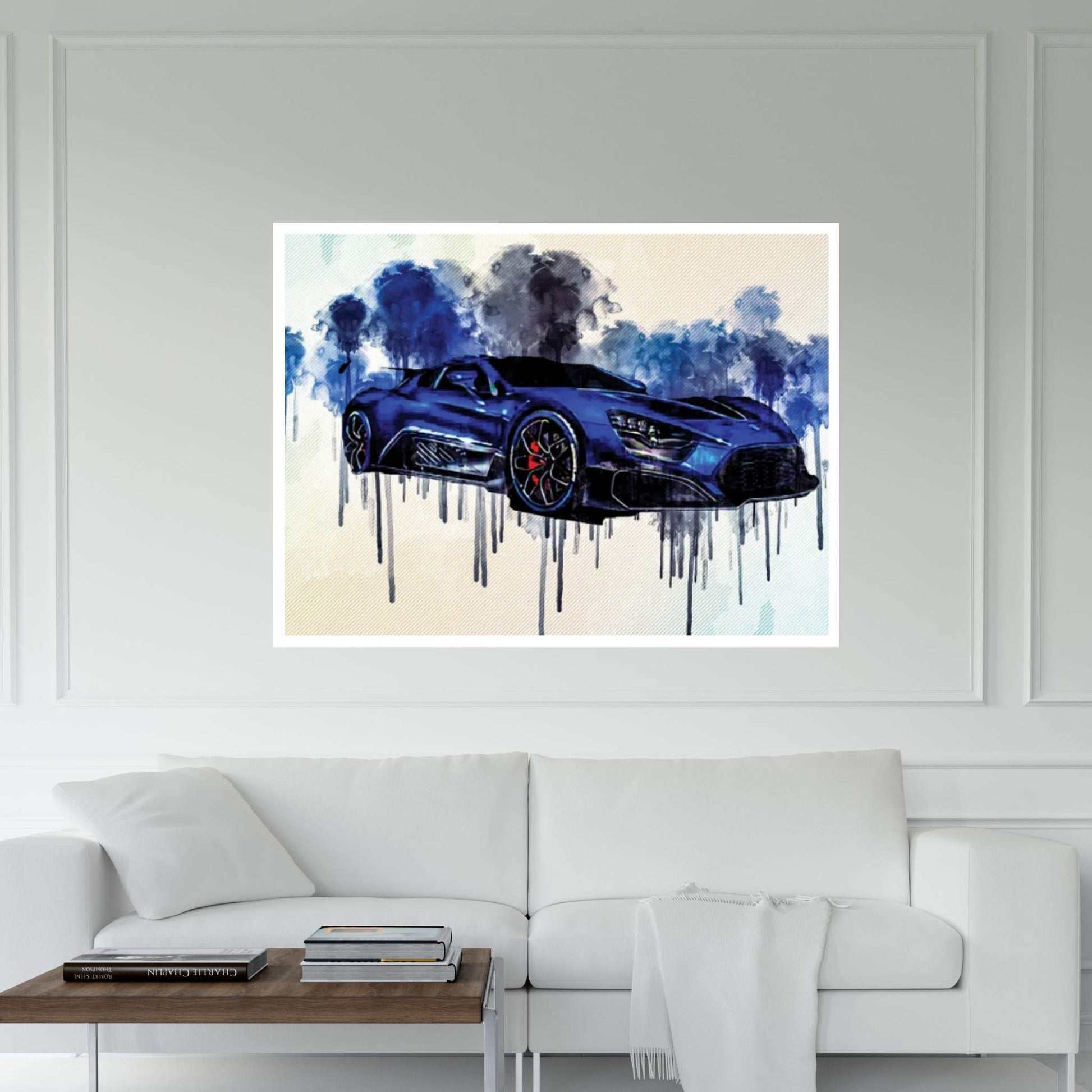 2019 Zenvo TSR-S Hypercar Canvas Wall Art - Y Canvas