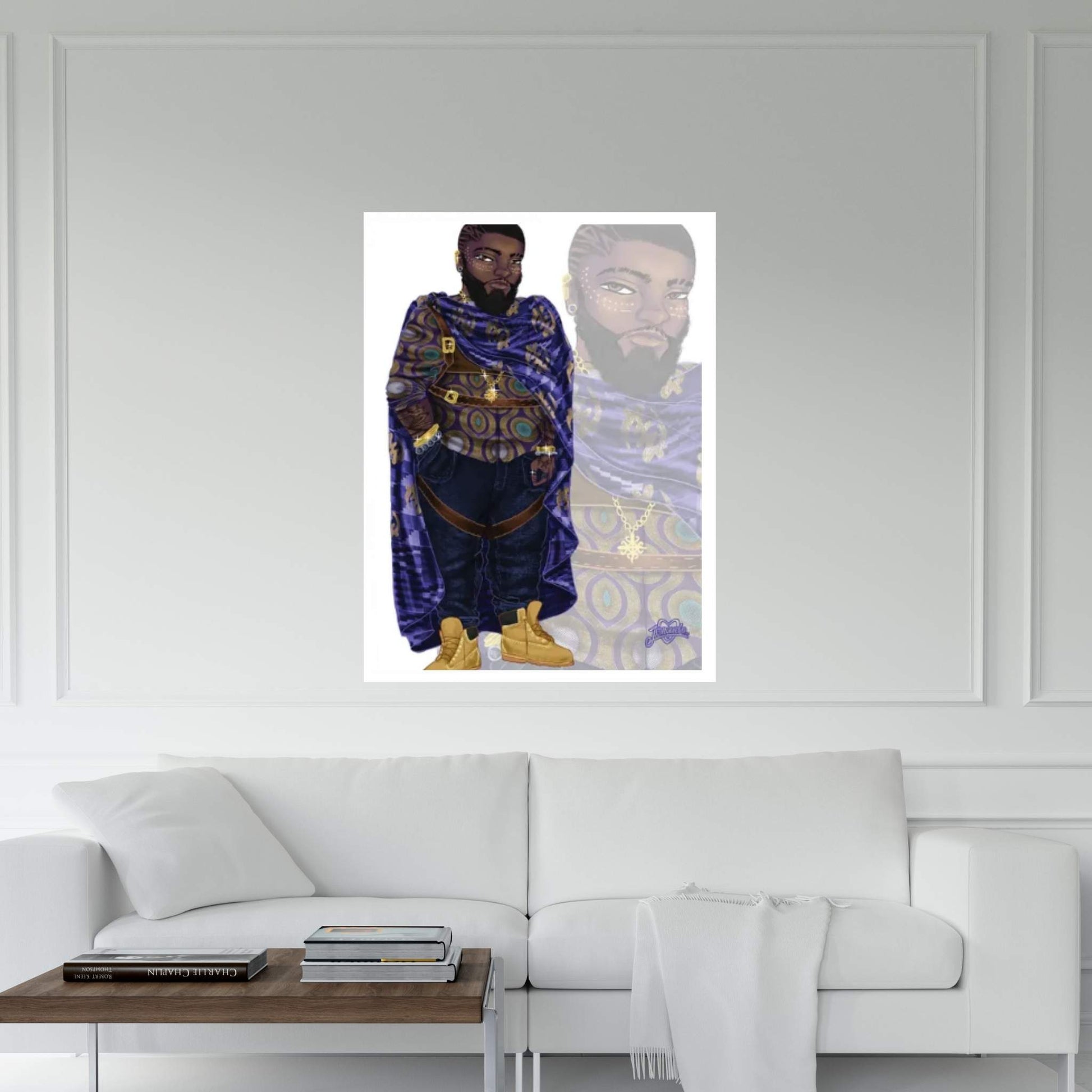 Wakanda Fashion (Look 6) Canvas Wall Art - Y Canvas