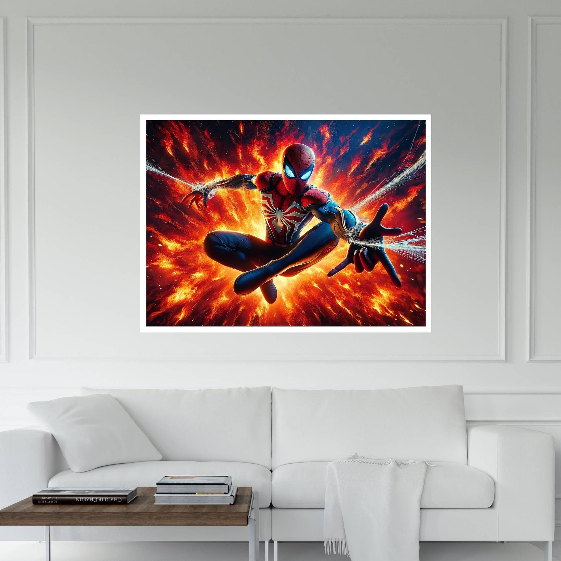 Spiderman Canvas Wall Art - Y Canvas