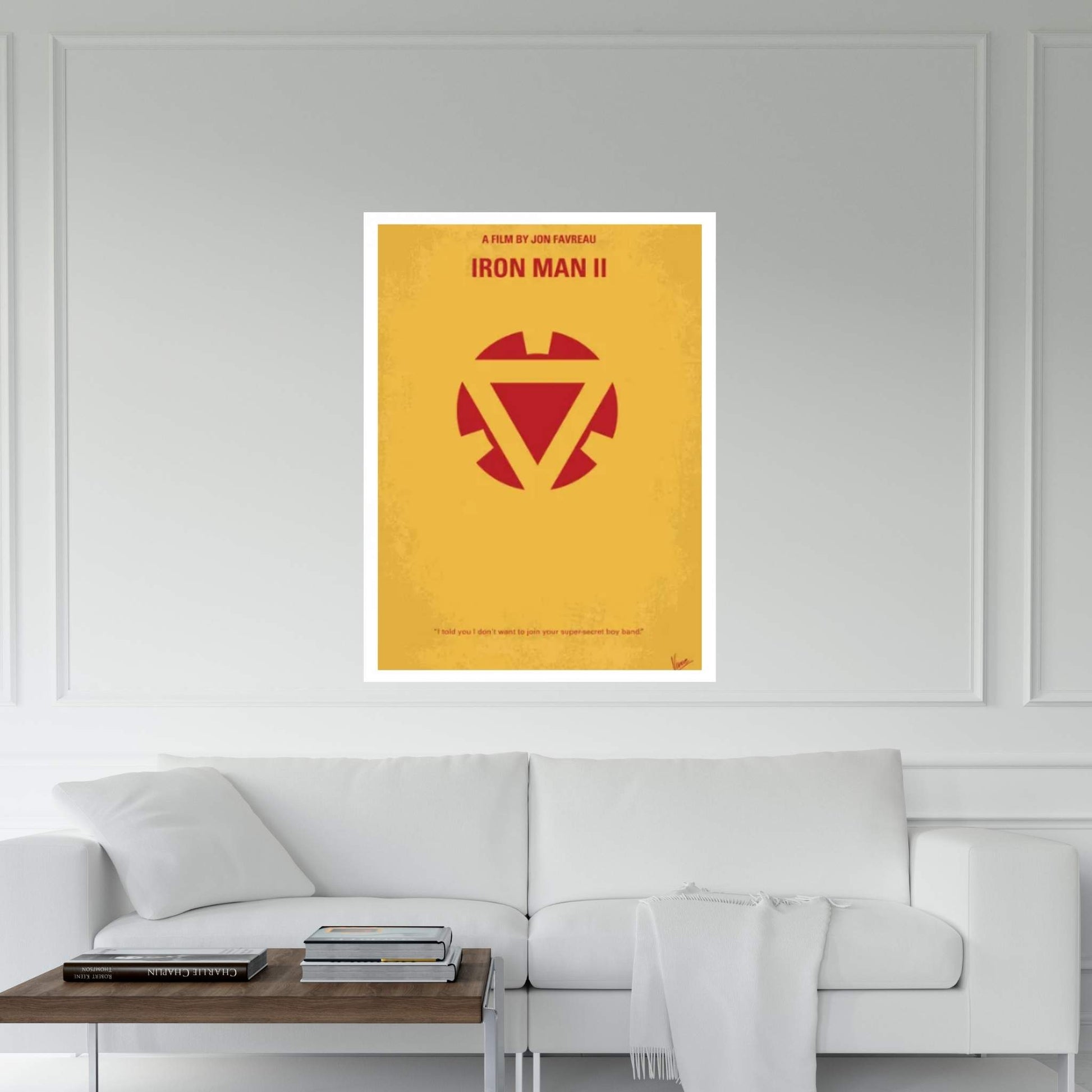 Iron Man 2 Poster Canvas Wall Art - Y Canvas